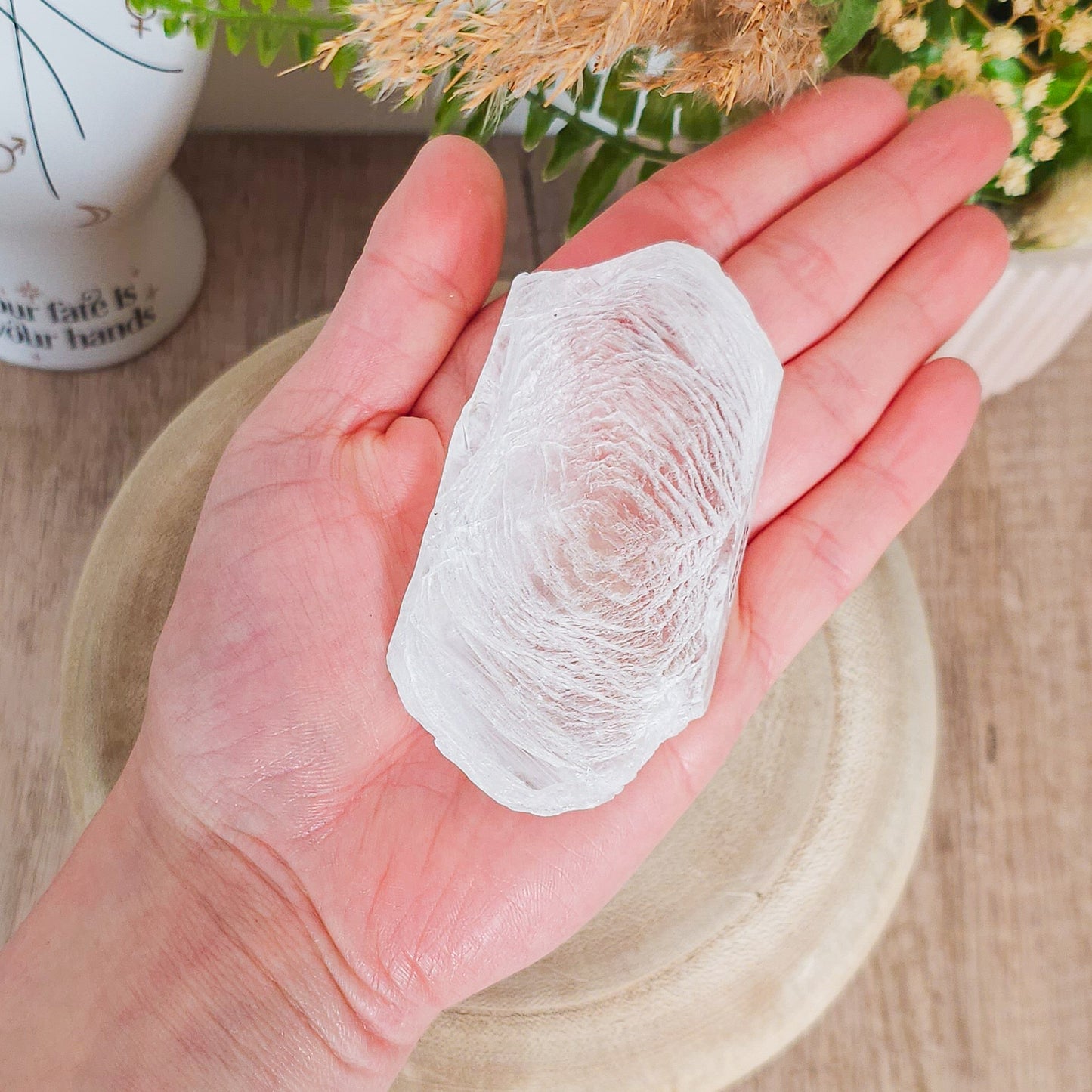 Selenite Raw Stone
