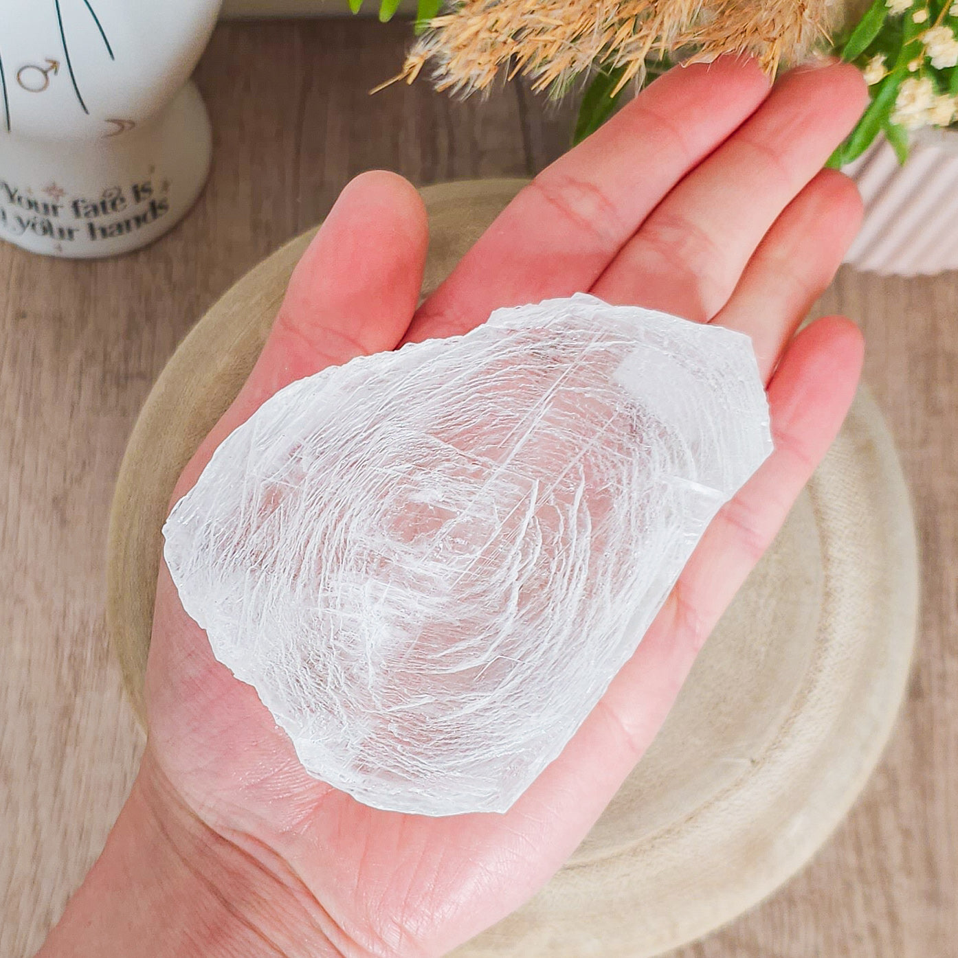 Selenite Raw Stone