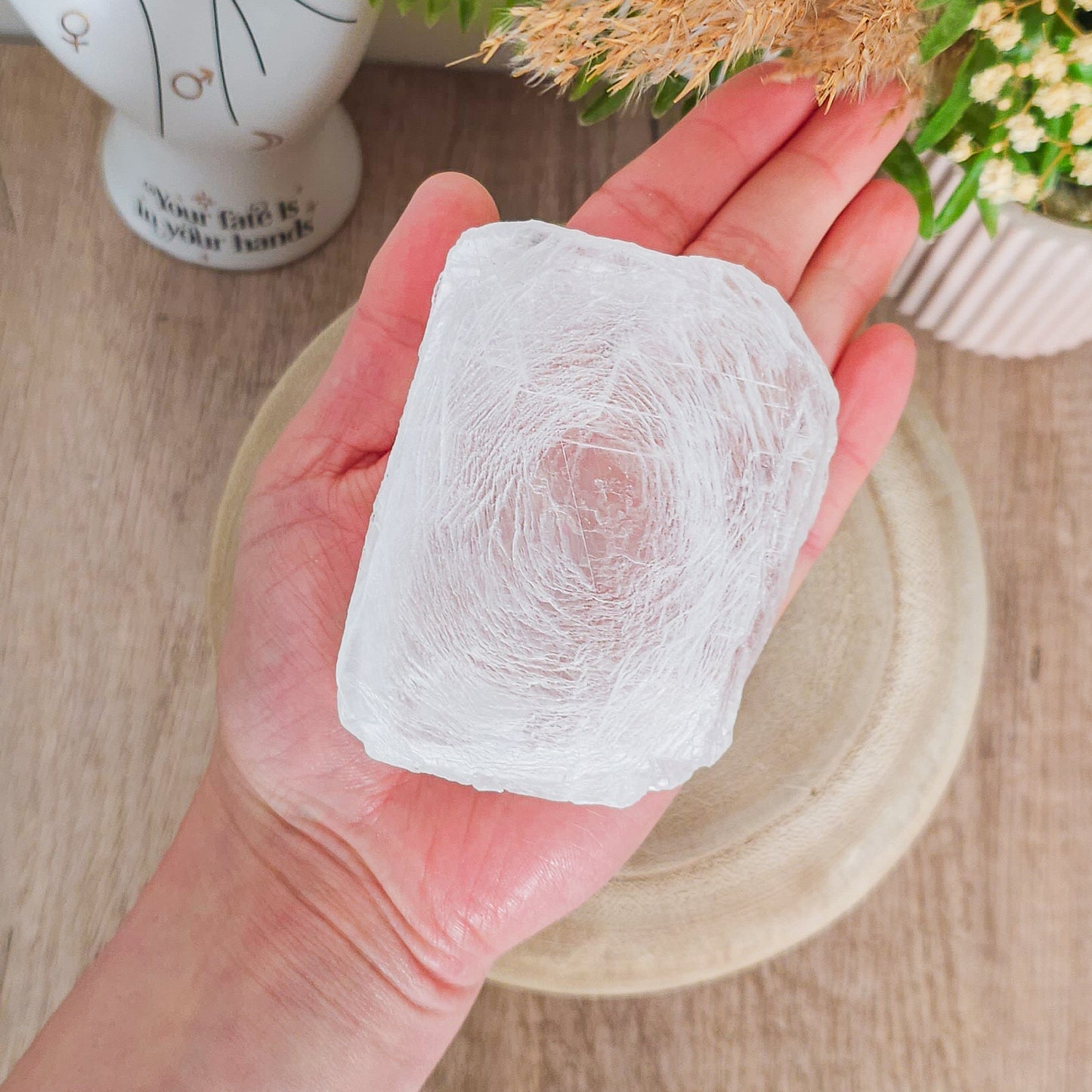 Selenite Raw Stone