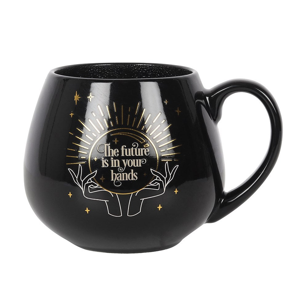 Fortune Teller Colour Changing Mug "The future is in your hands"