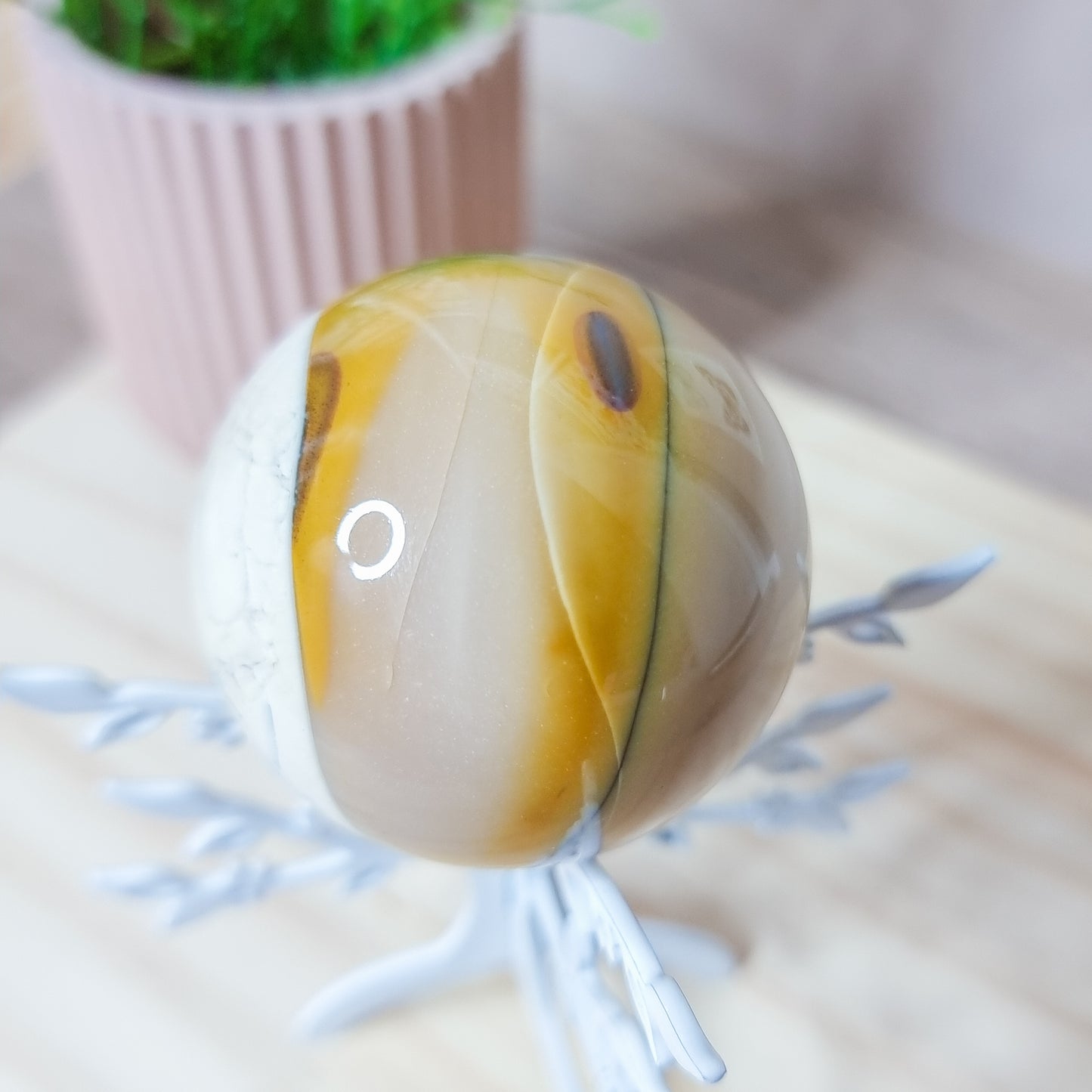 Mookaite sphere