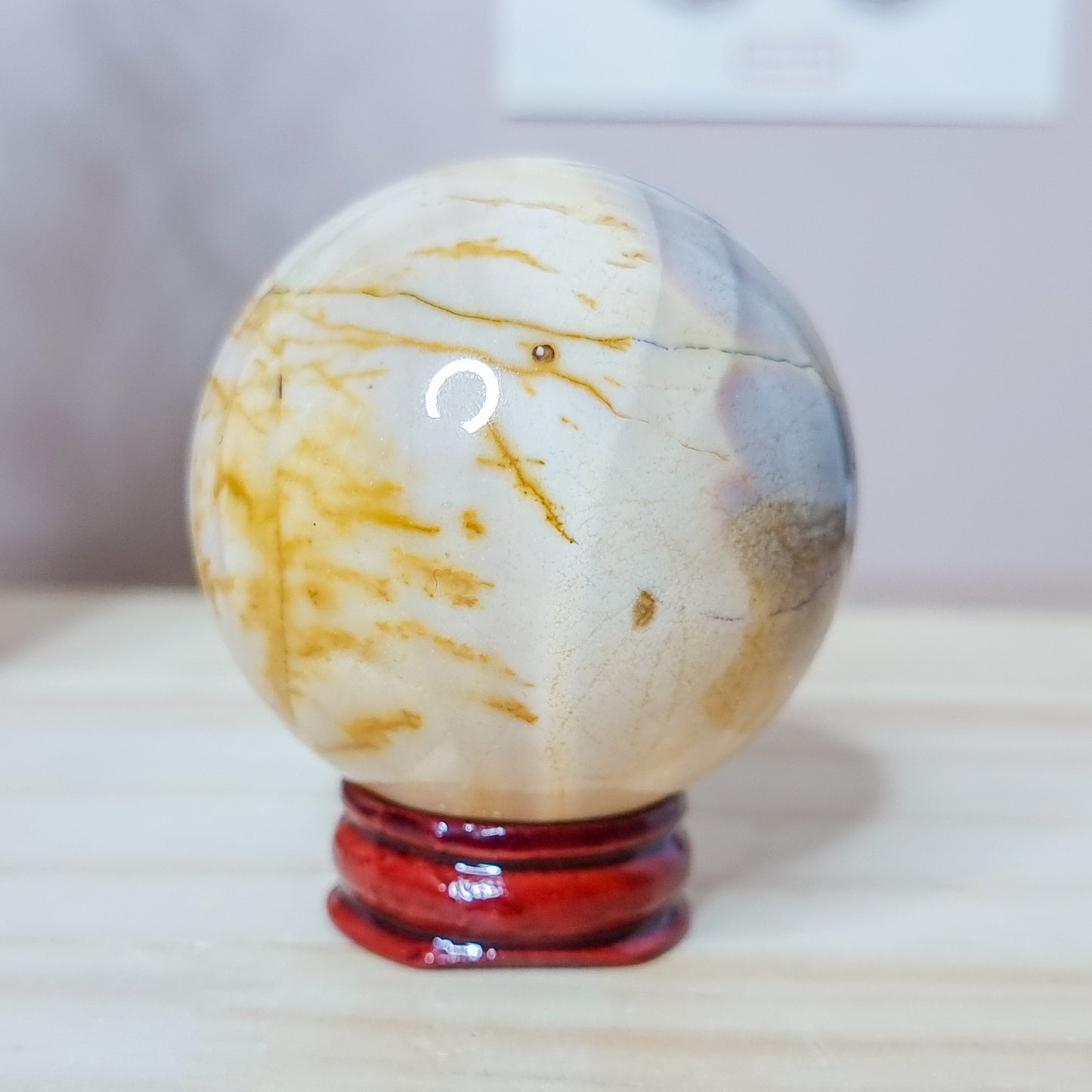 Mookaite sphere