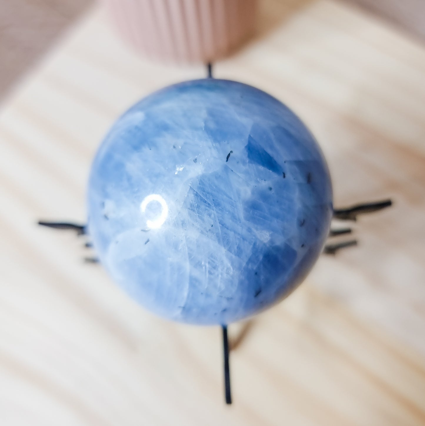 Blue Calcite Sphere