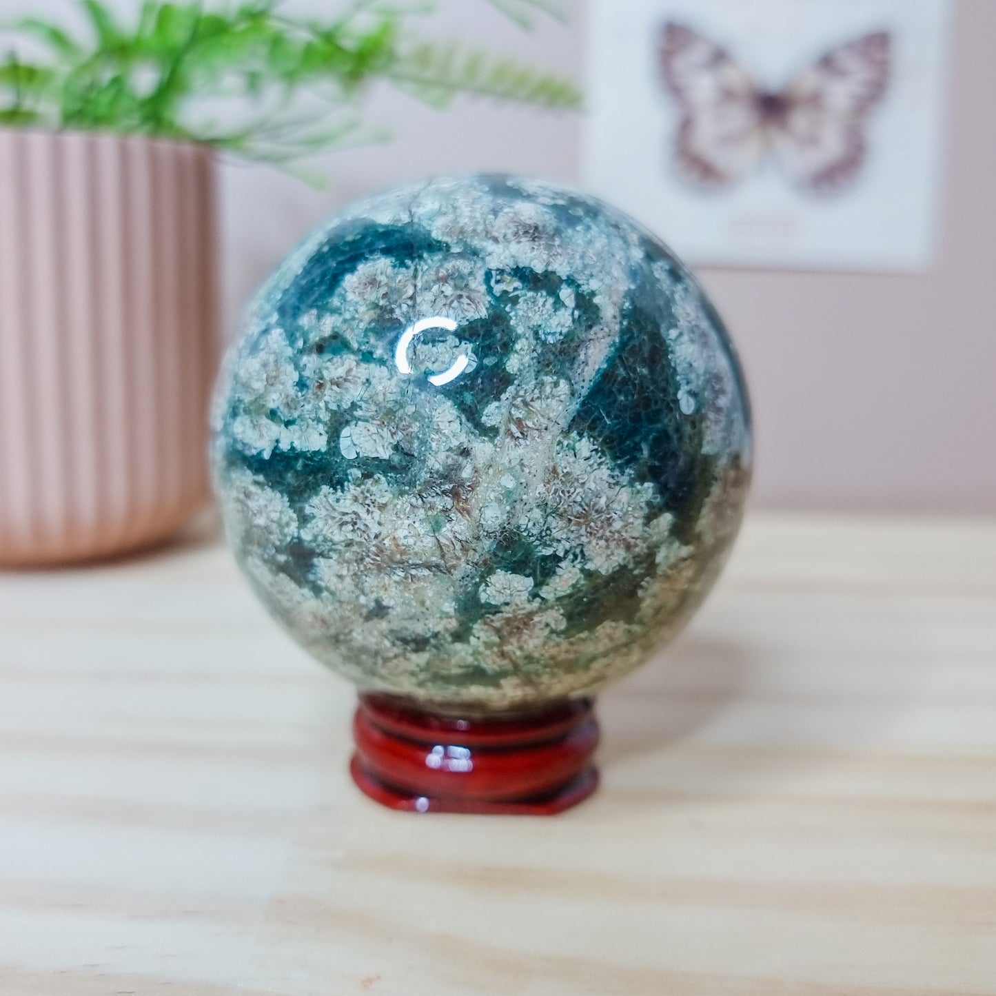 Flower Rhyolite Sphere
