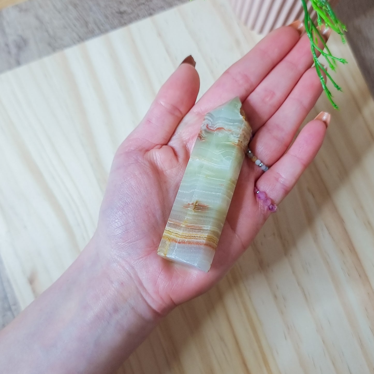 Banded Calcite Tower