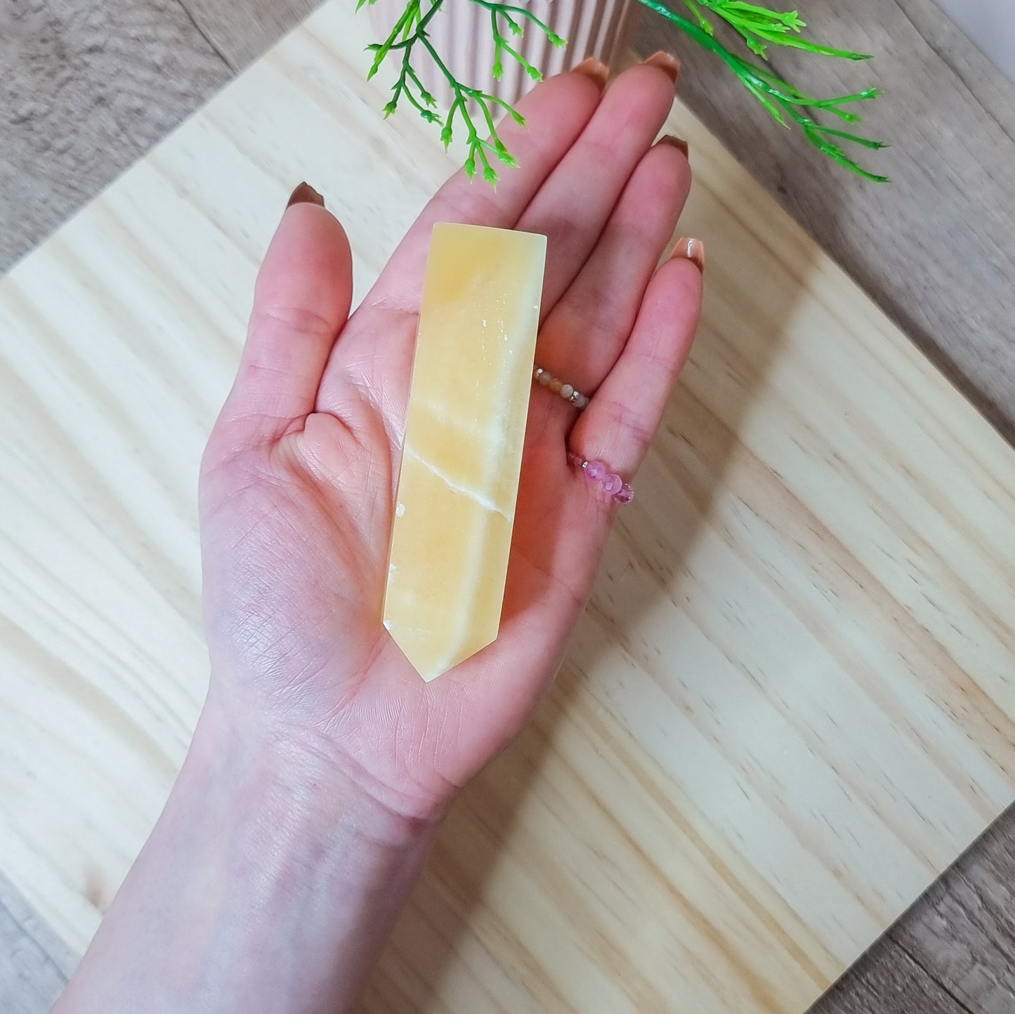 Orange Calcite Tower