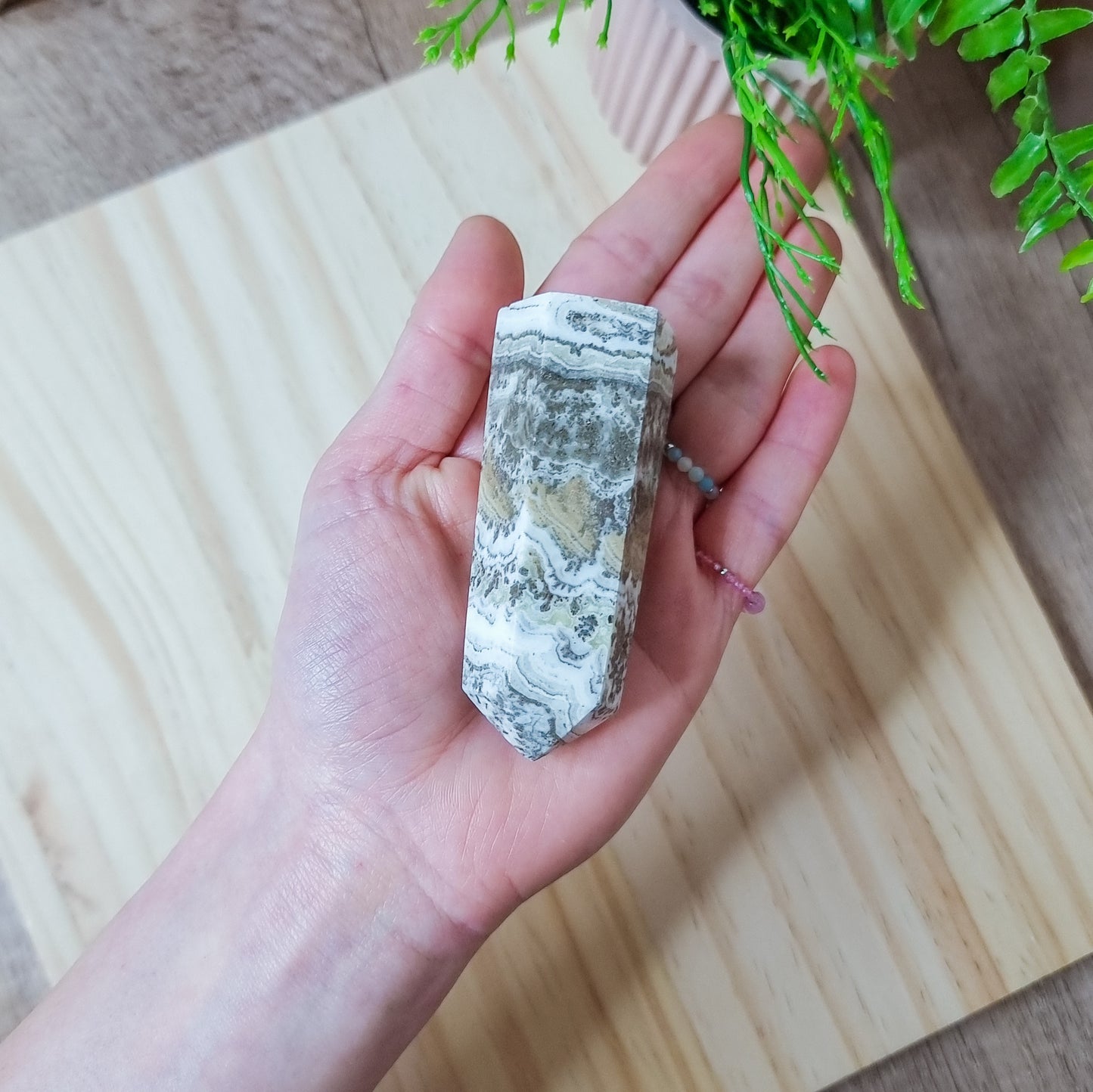 Dendritic Calcite Tower