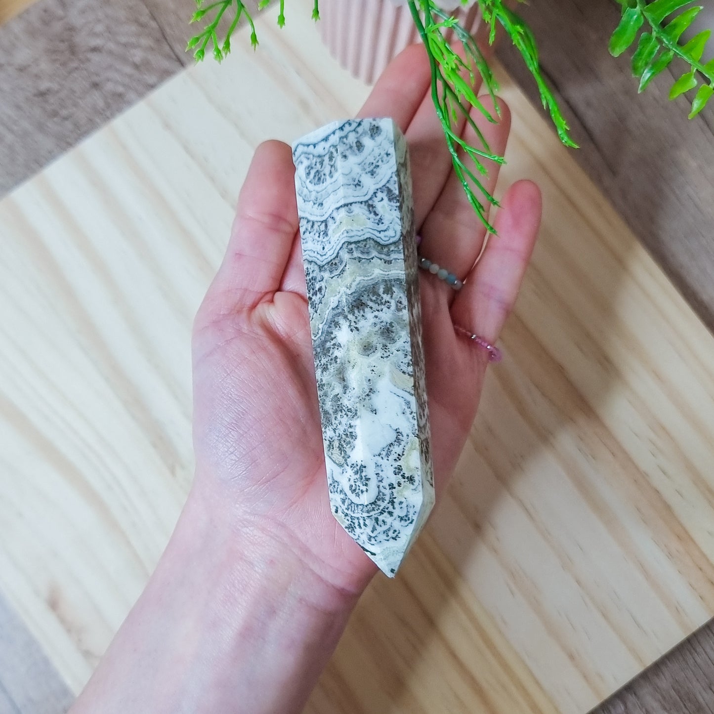Dendritic Calcite Tower