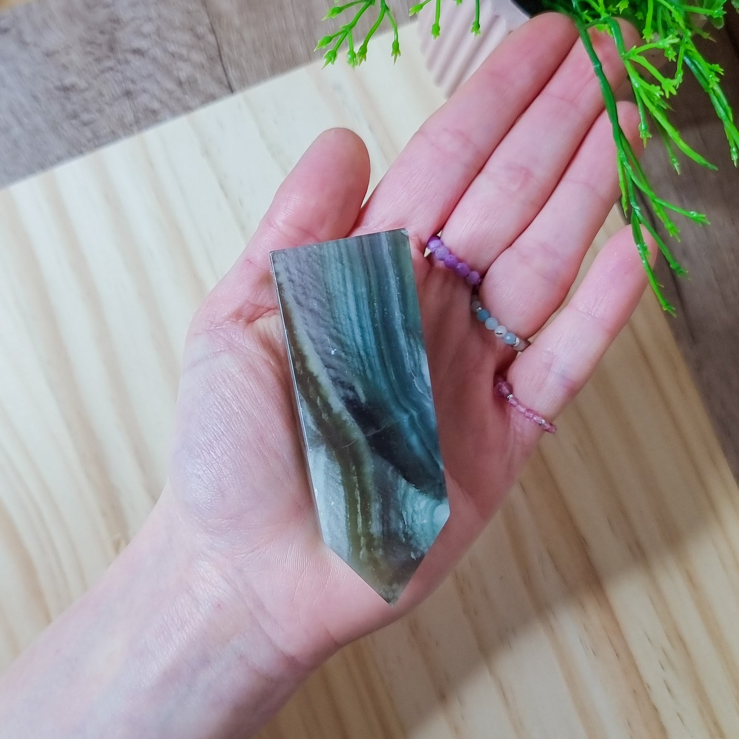 Silky Fluorite Tower