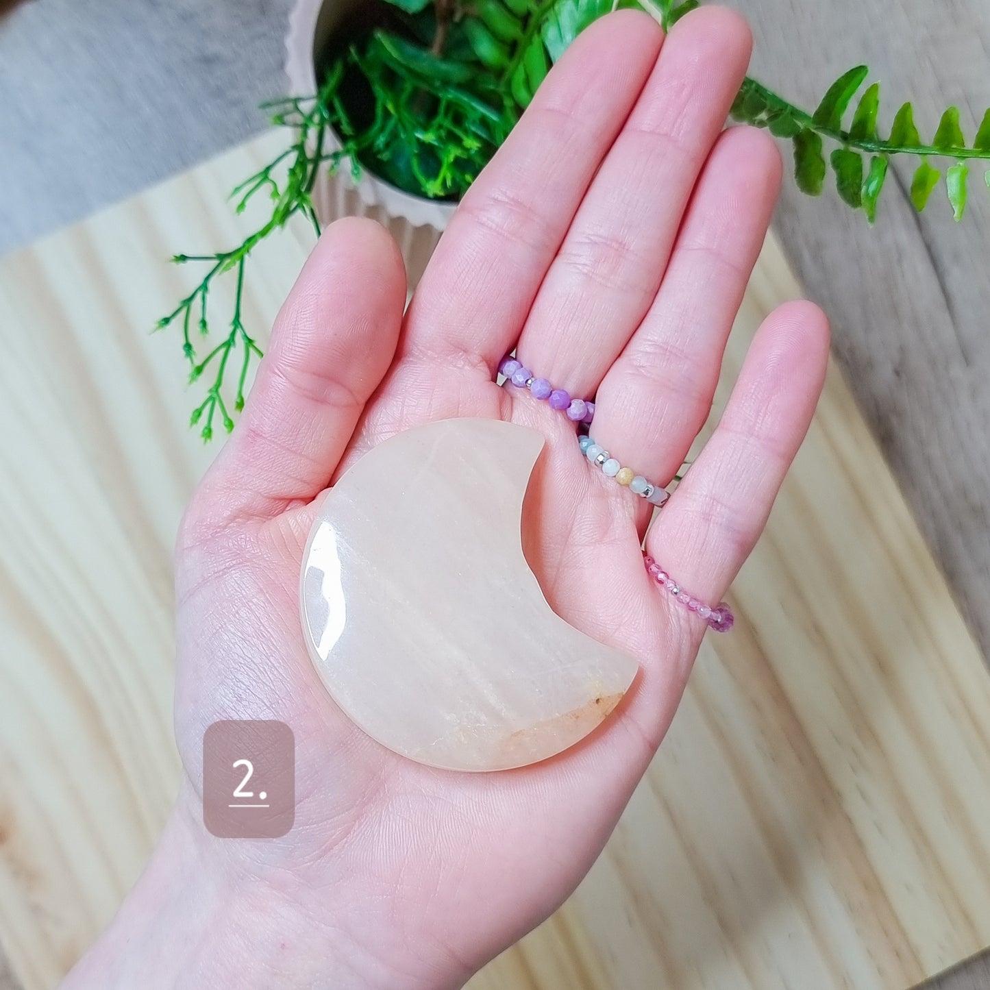 Pink Aventurine Moons