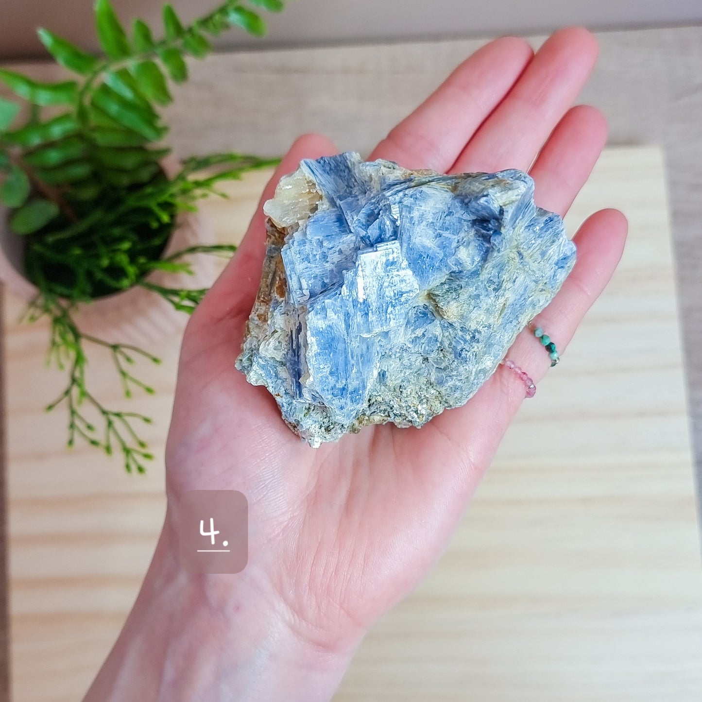 Blue Kyanite Raw Stone