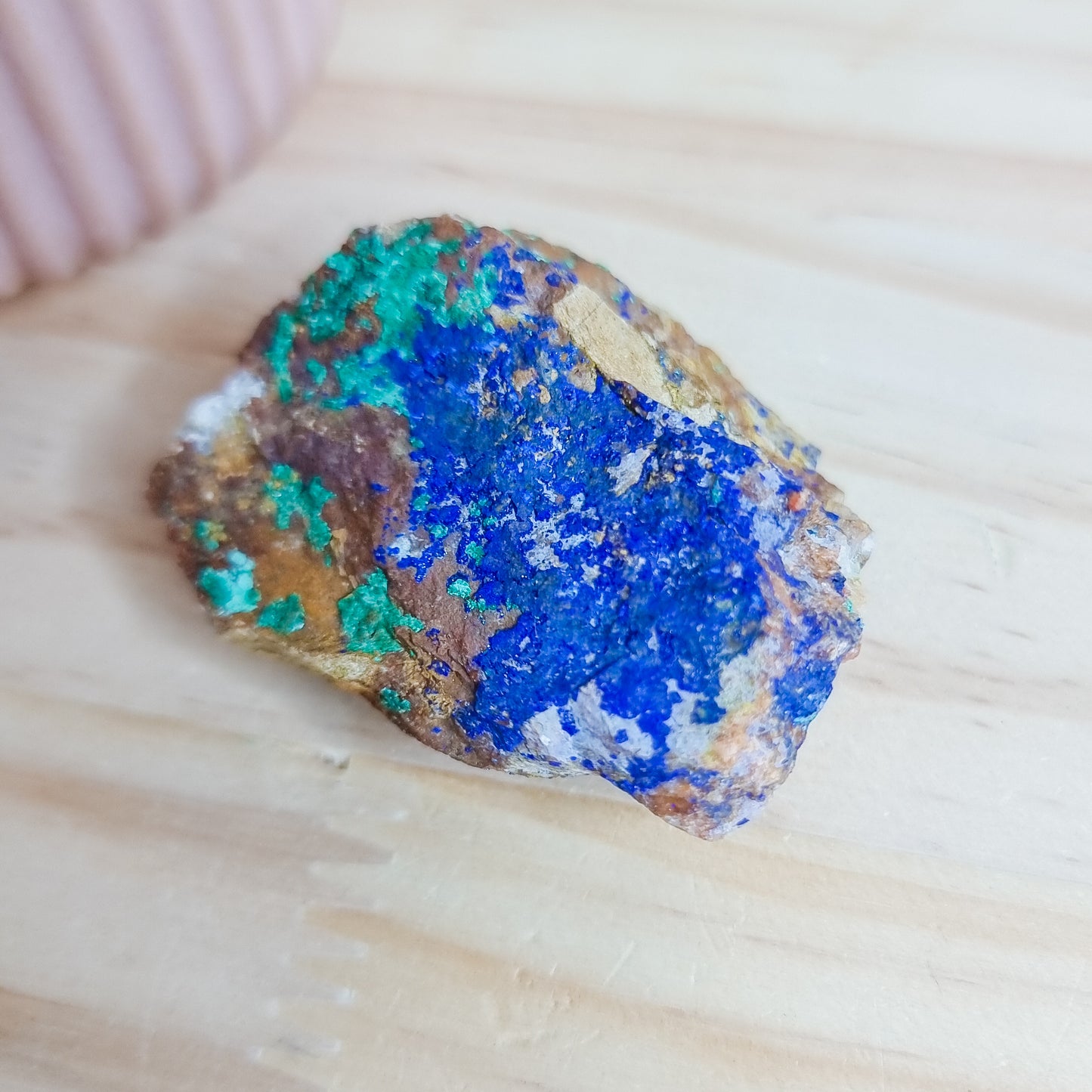 Azurite and Malachite Specimen