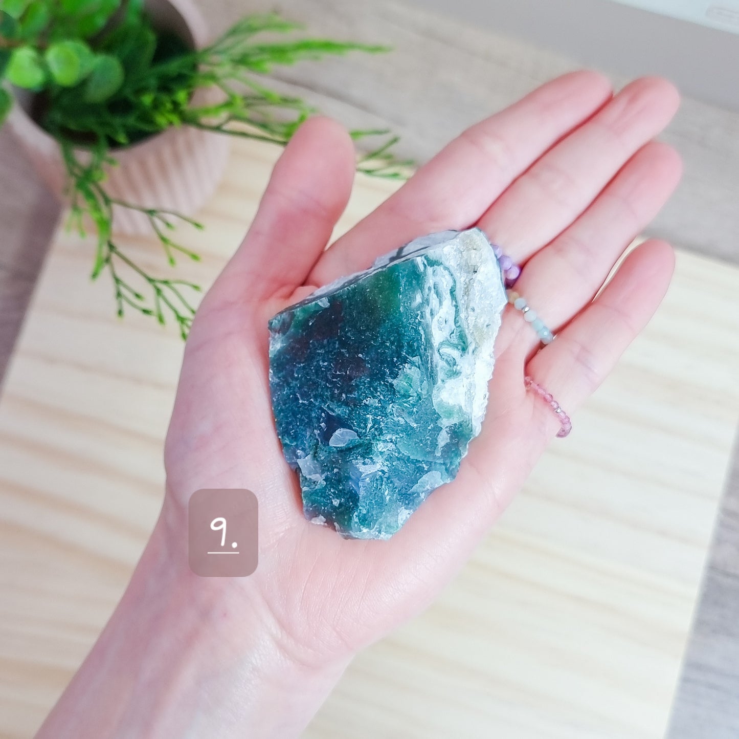 Heliotrope/Bloodstone Raw Stone