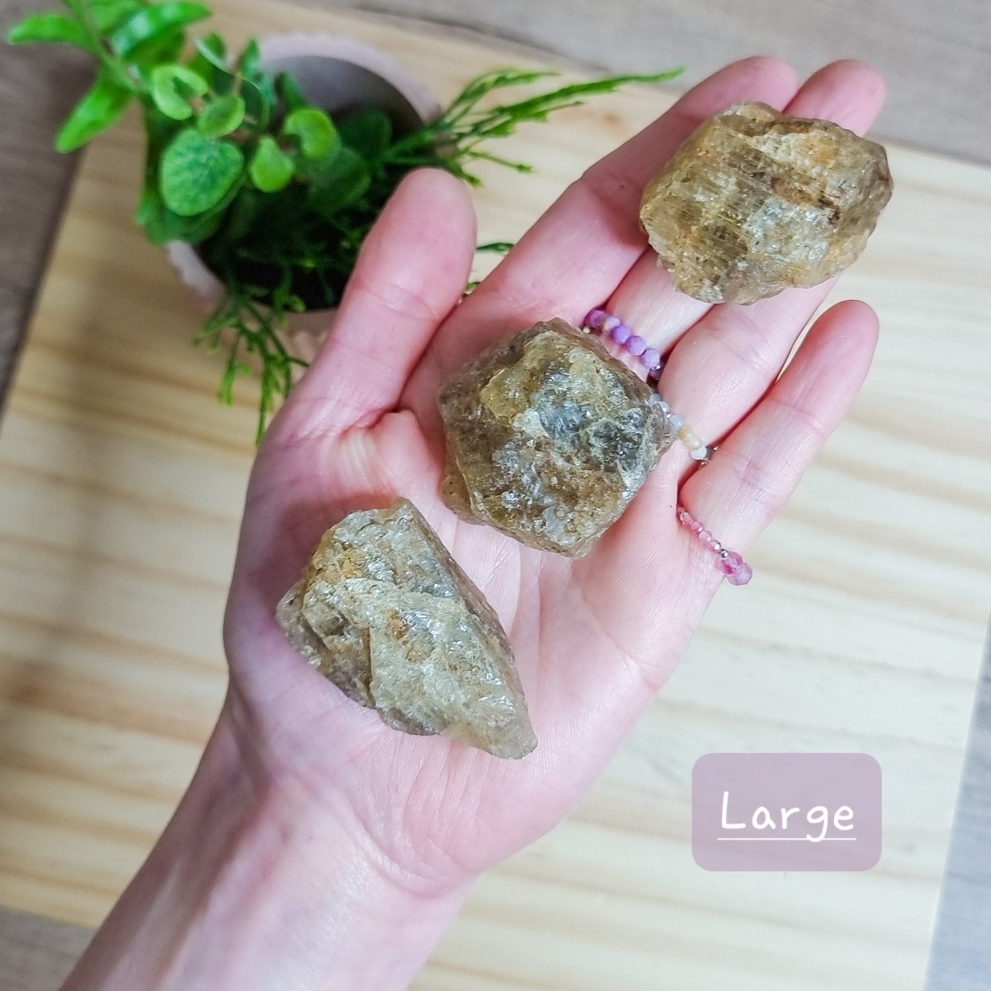 Yellow Scapolite Raw Stone