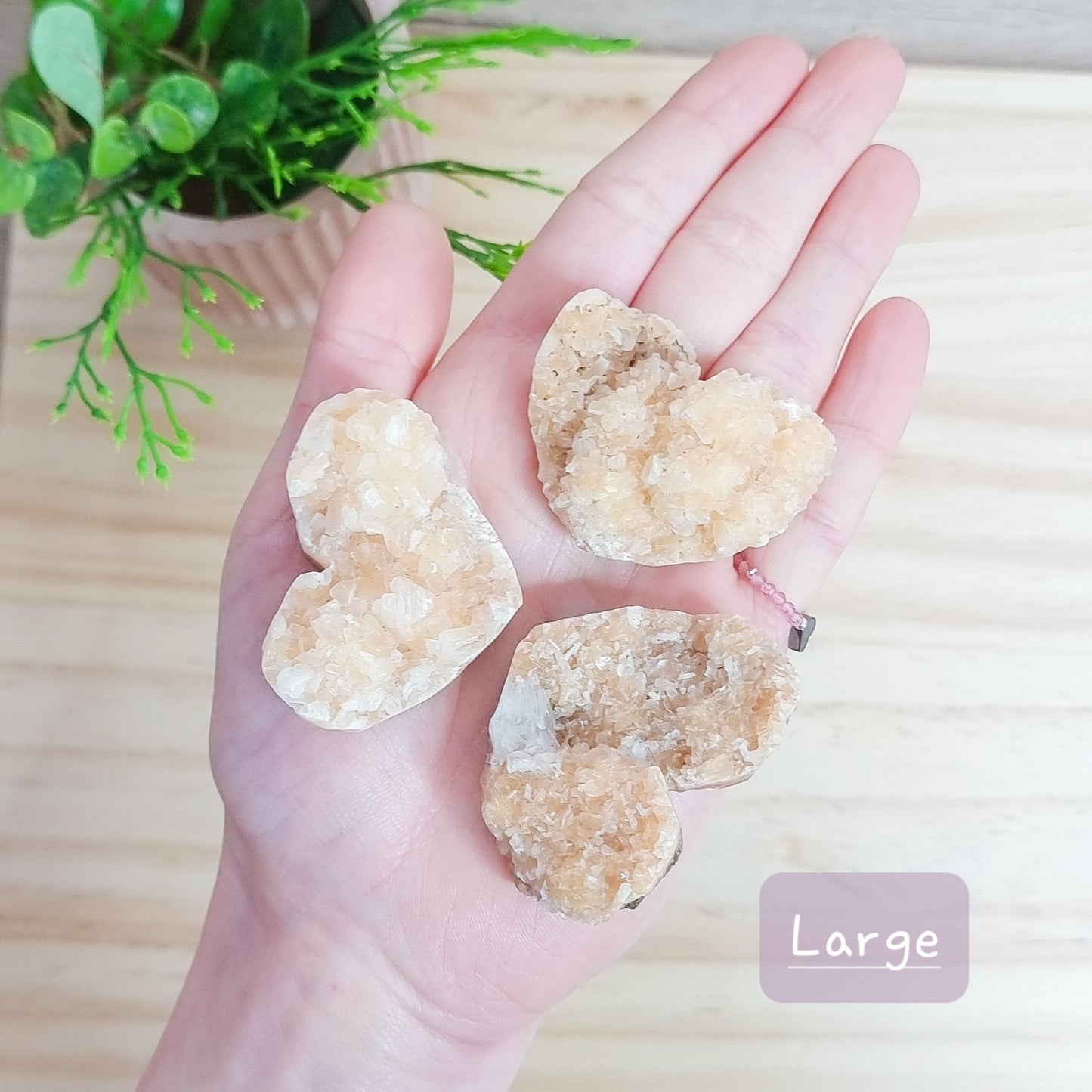 Stilbite Cluster Hearts