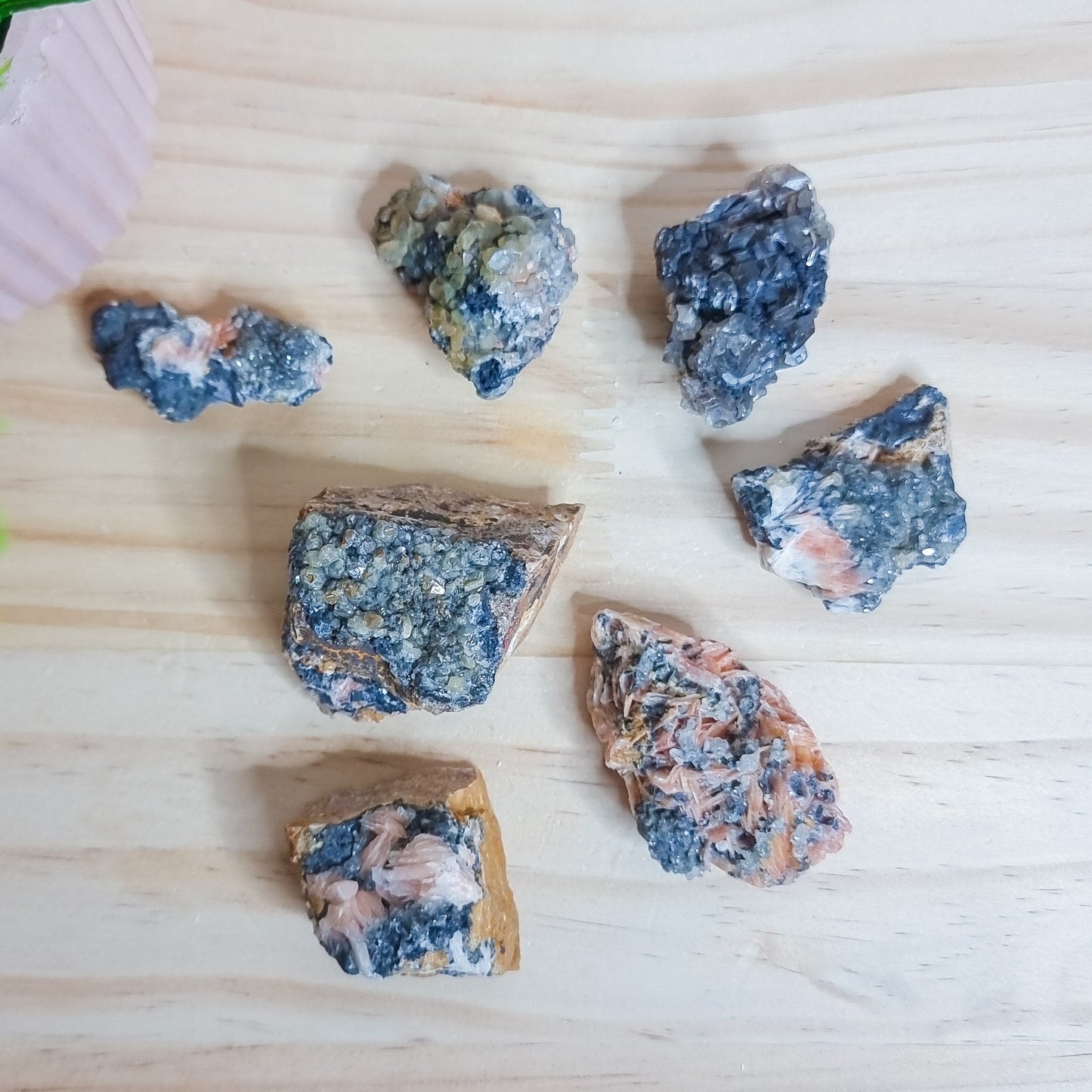 Cerussite and Barite Specimens