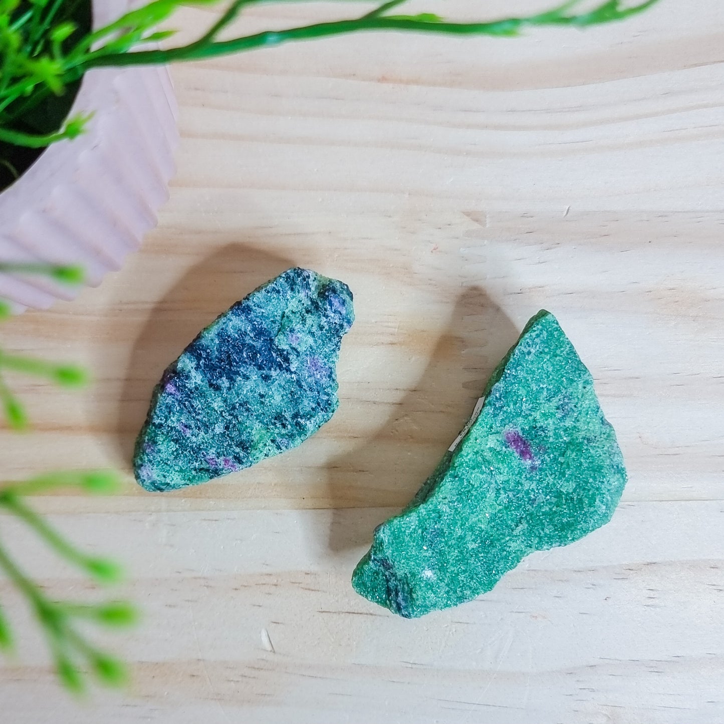 Ruby and Zoisite Raw Stone Large