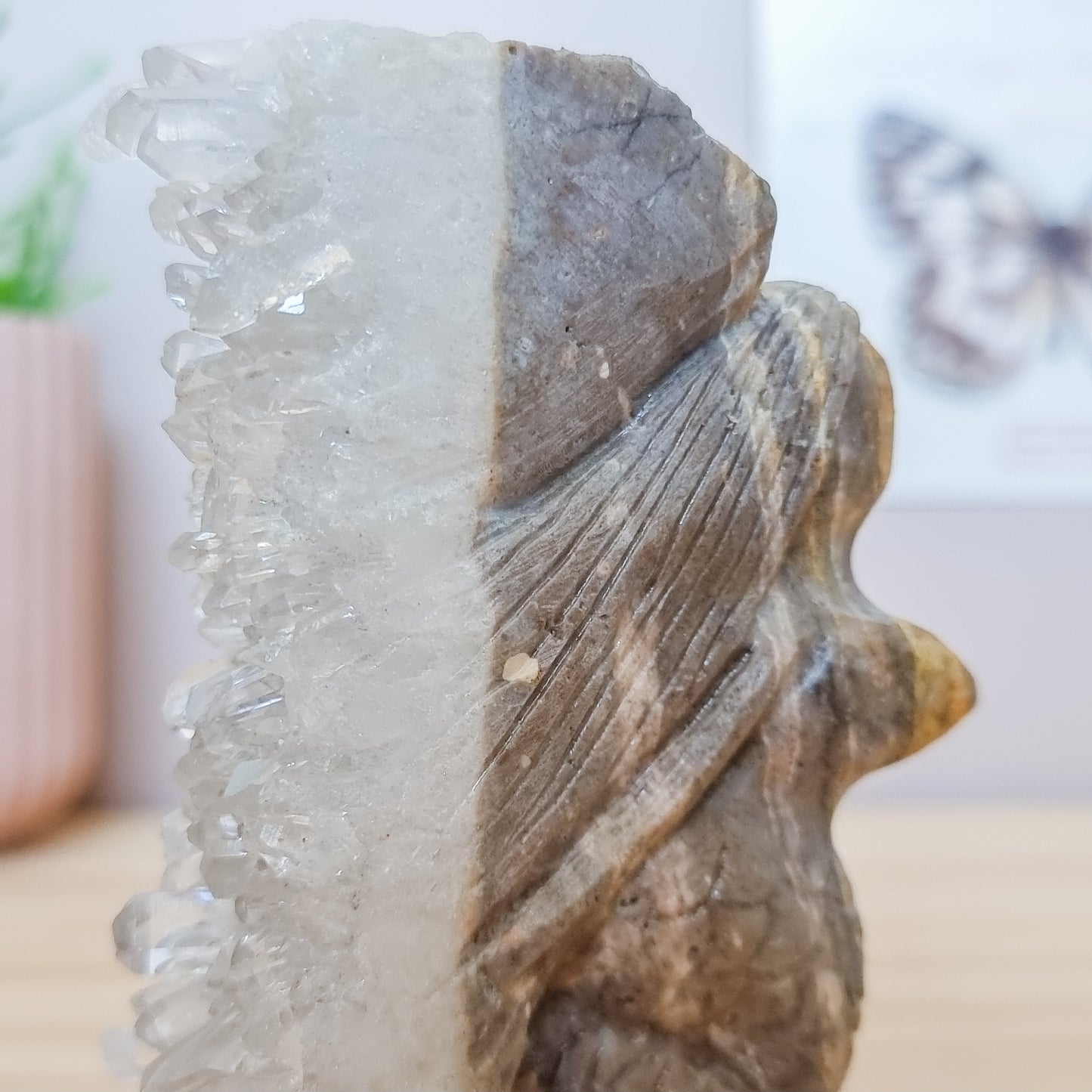 Clear Quartz Cluster Mermaid