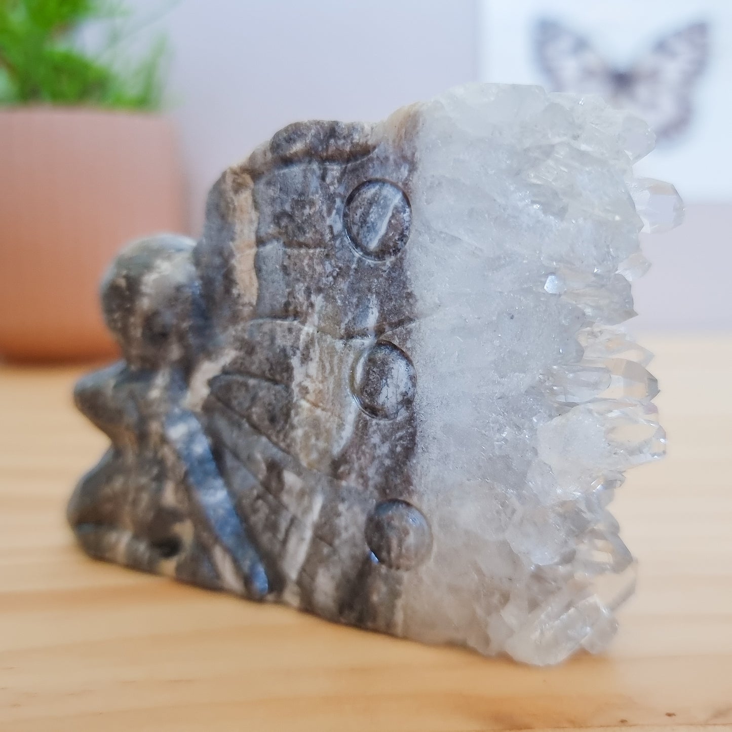 Clear Quartz Cluster Fairy