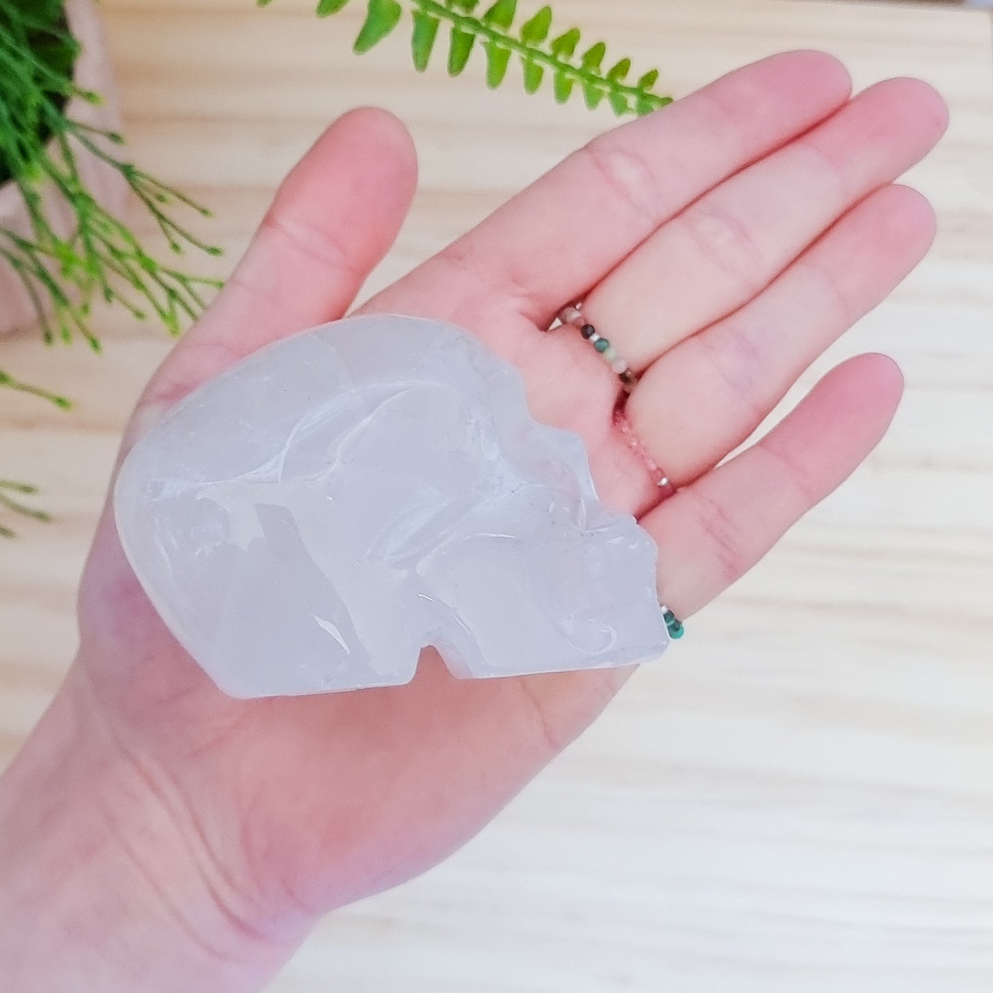 Clear Quartz Skull