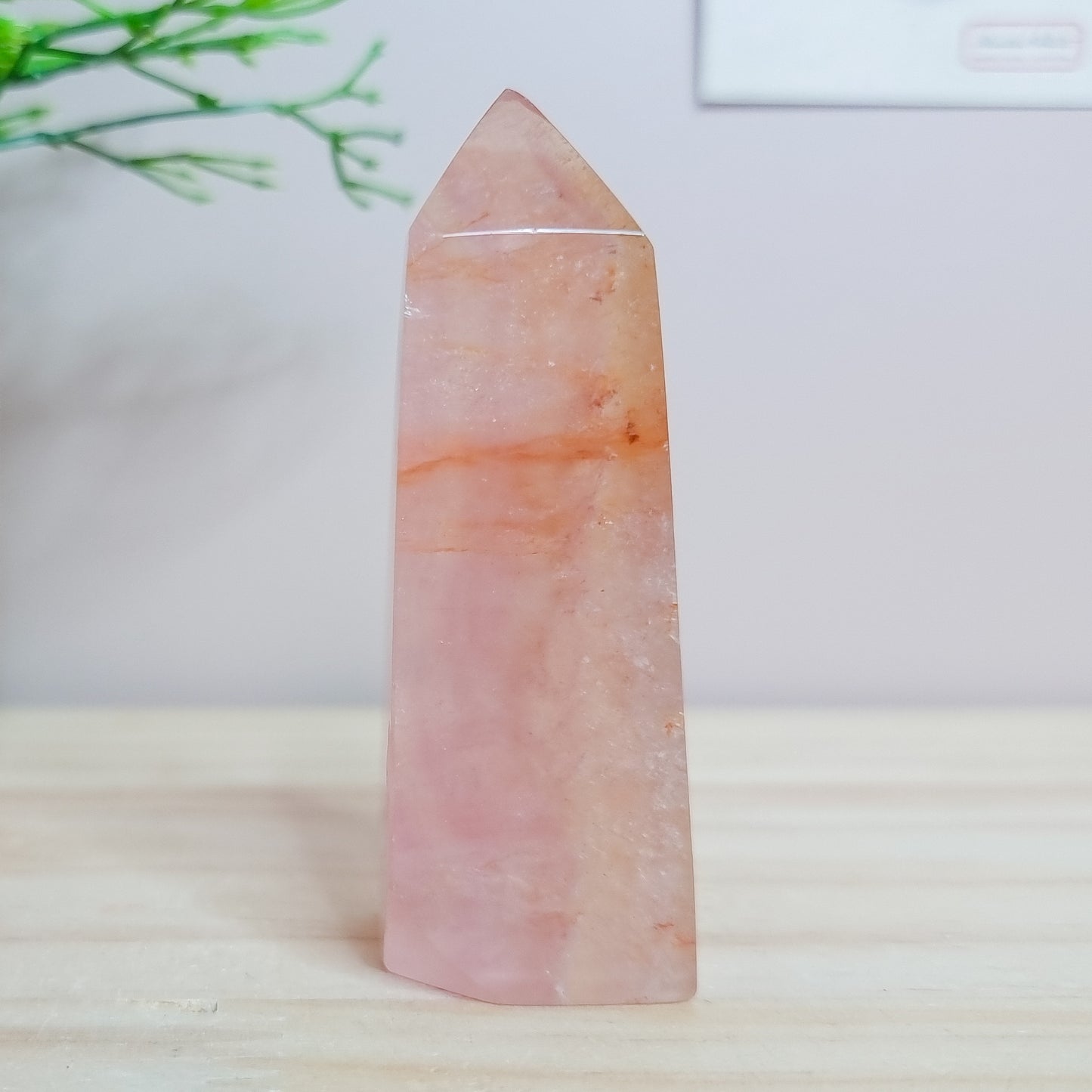 Pink Fluorite Tower