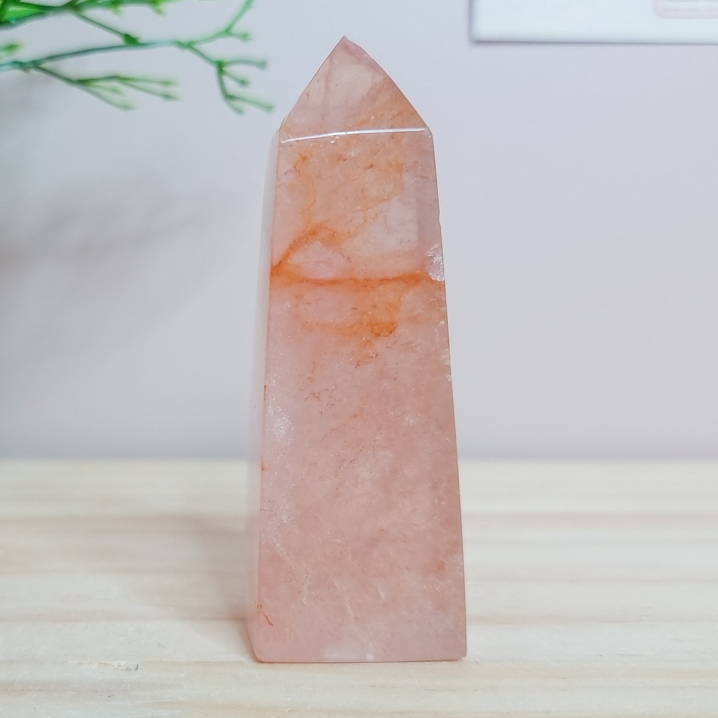 Pink Fluorite Tower