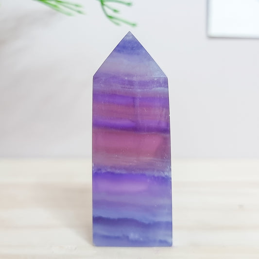 Purple Fluorite Tower