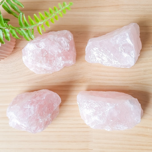 Rose Quartz Raw Stone -Extra Large