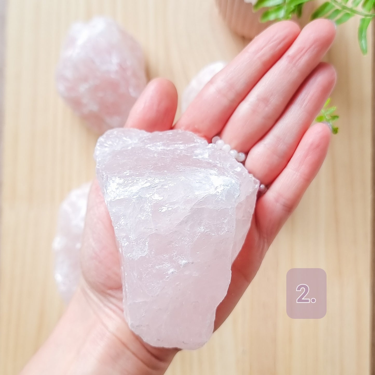 Rose Quartz Raw Stone -Extra Large