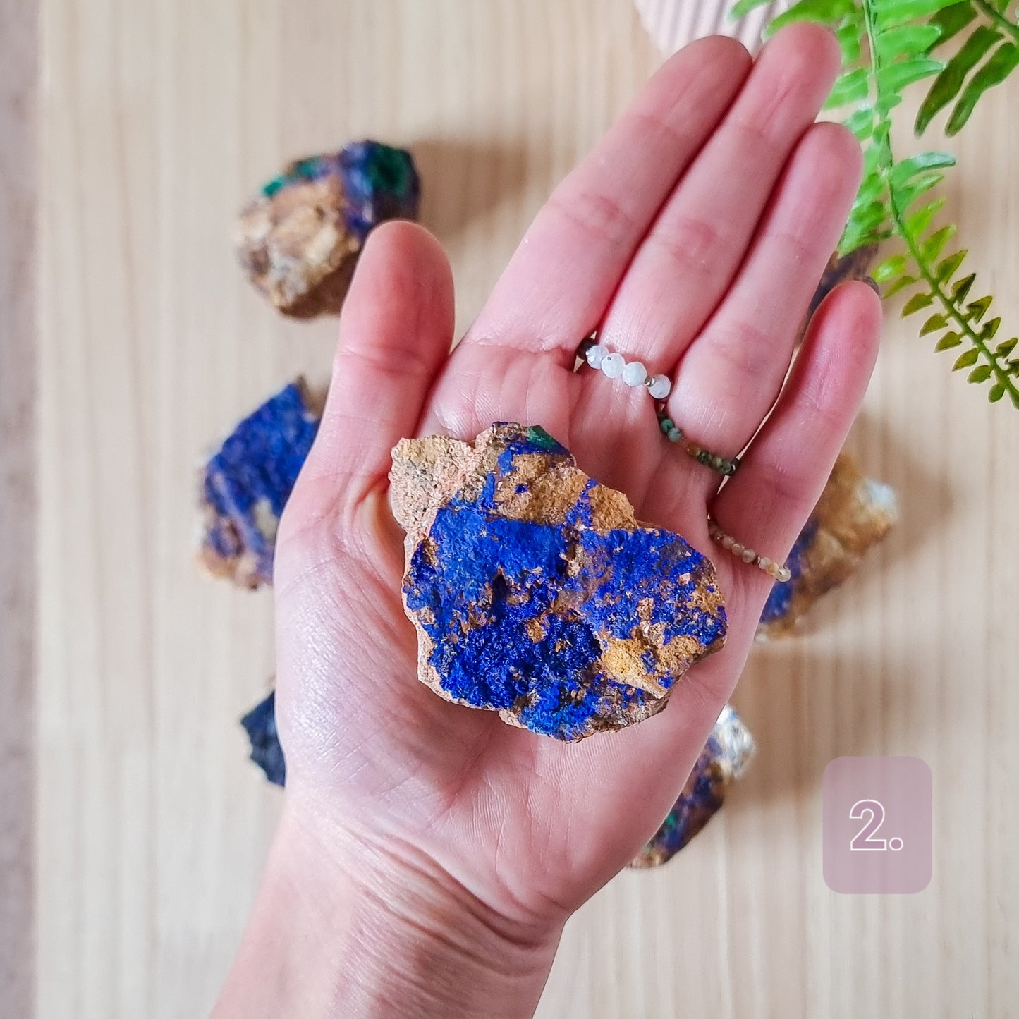 Azurite and Malachite Specimens Large