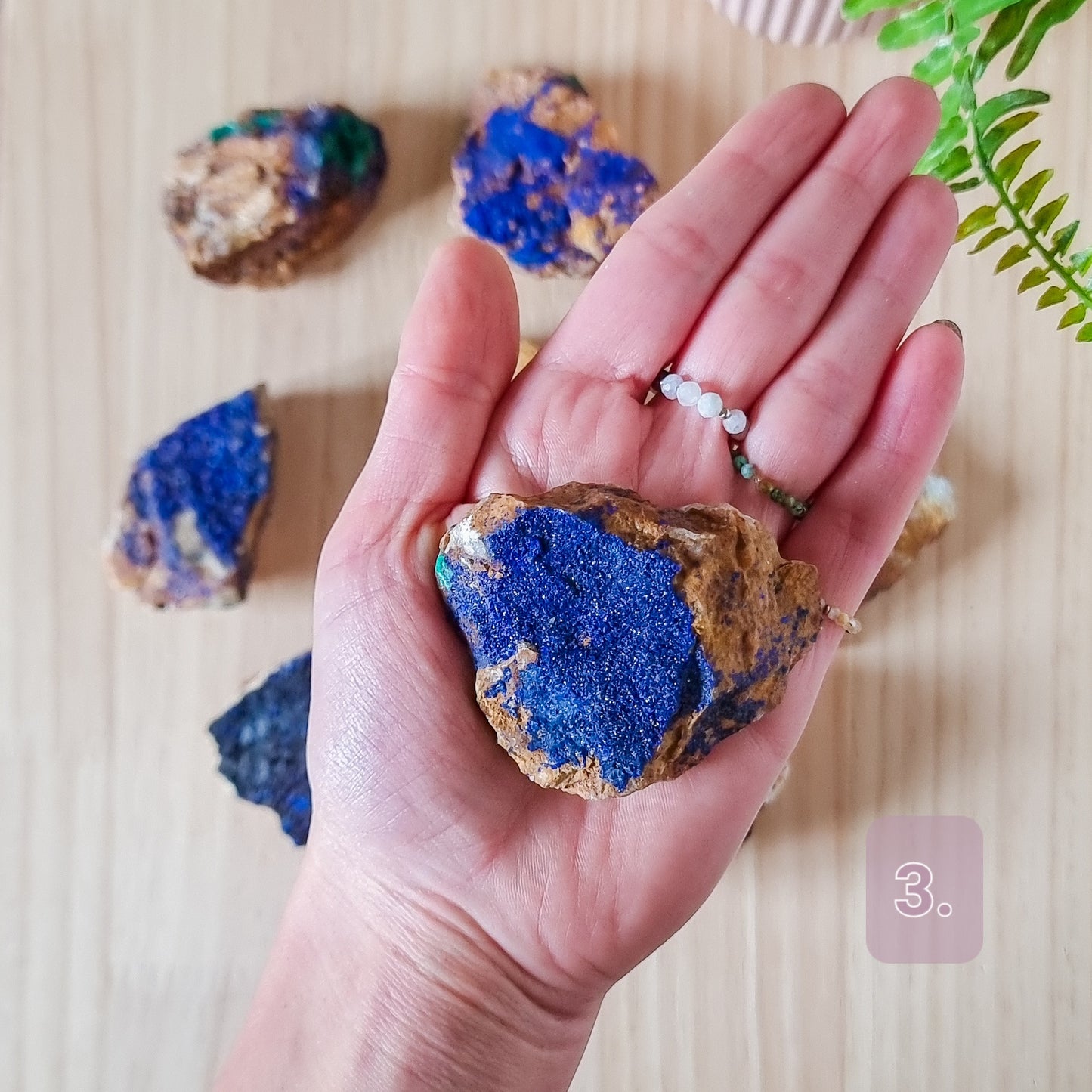 Azurite and Malachite Specimens Large