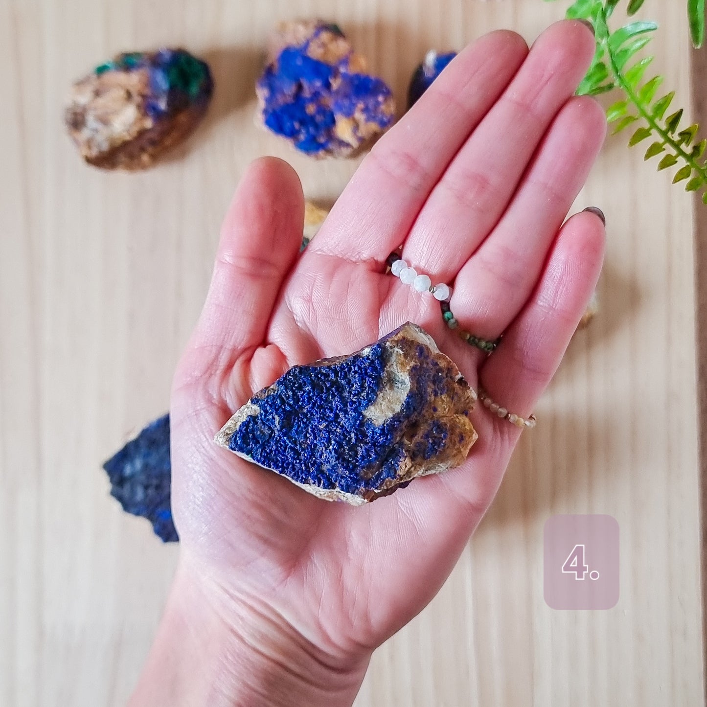 Azurite and Malachite Specimens Large