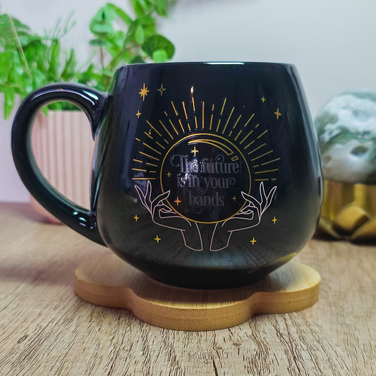 Fortune Teller Colour Changing Mug "The future is in your hands"
