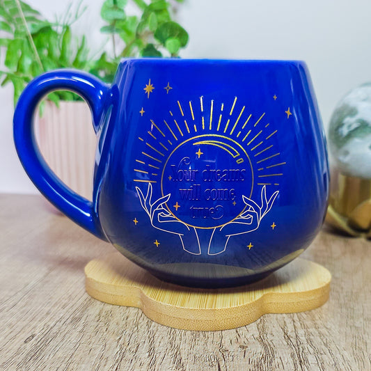 Fortune Teller Colour Changing Mug "Your dreams will come true"