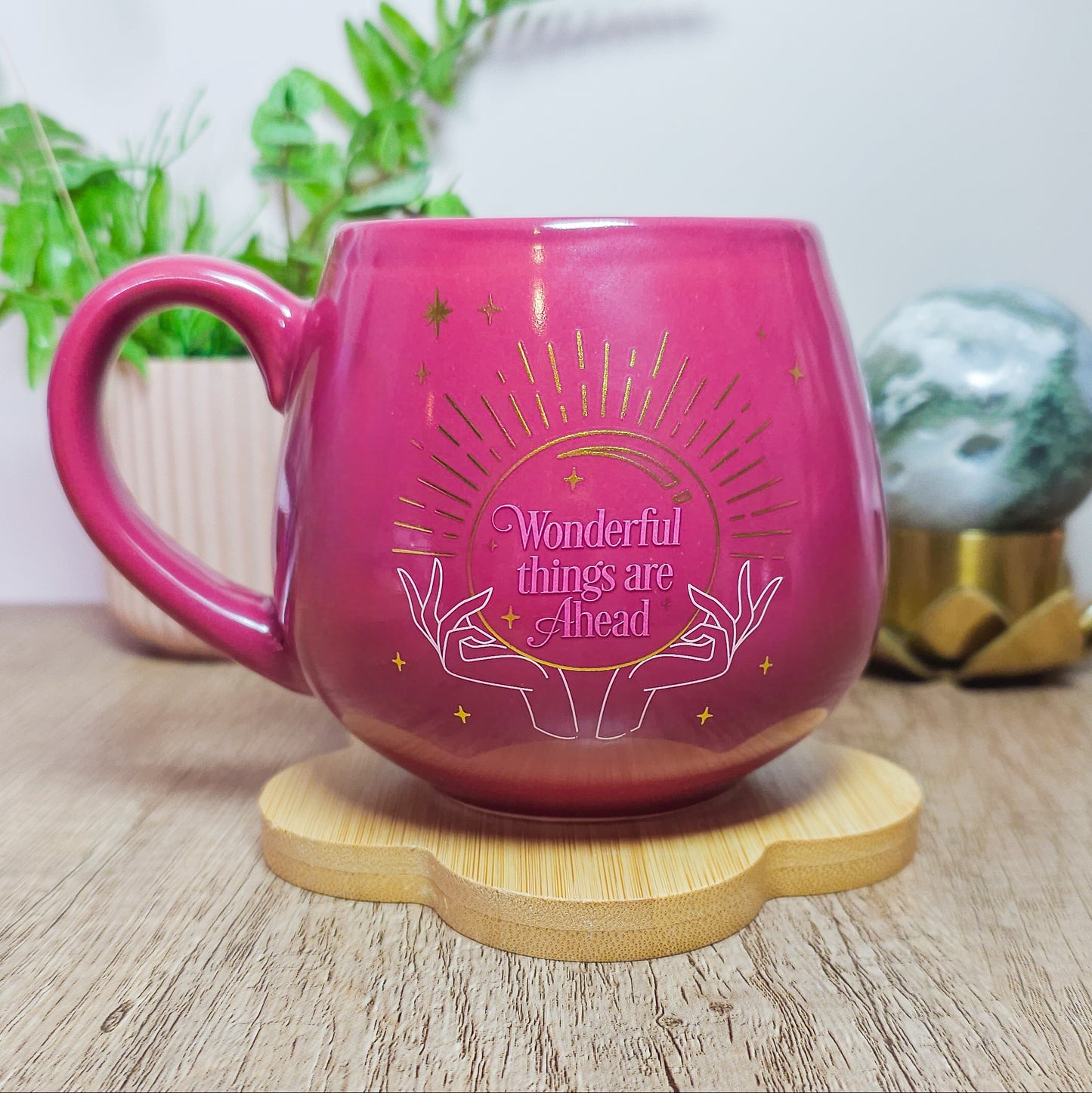 Fortune Teller Colour Changing Mug "Wonderful things are ahead"