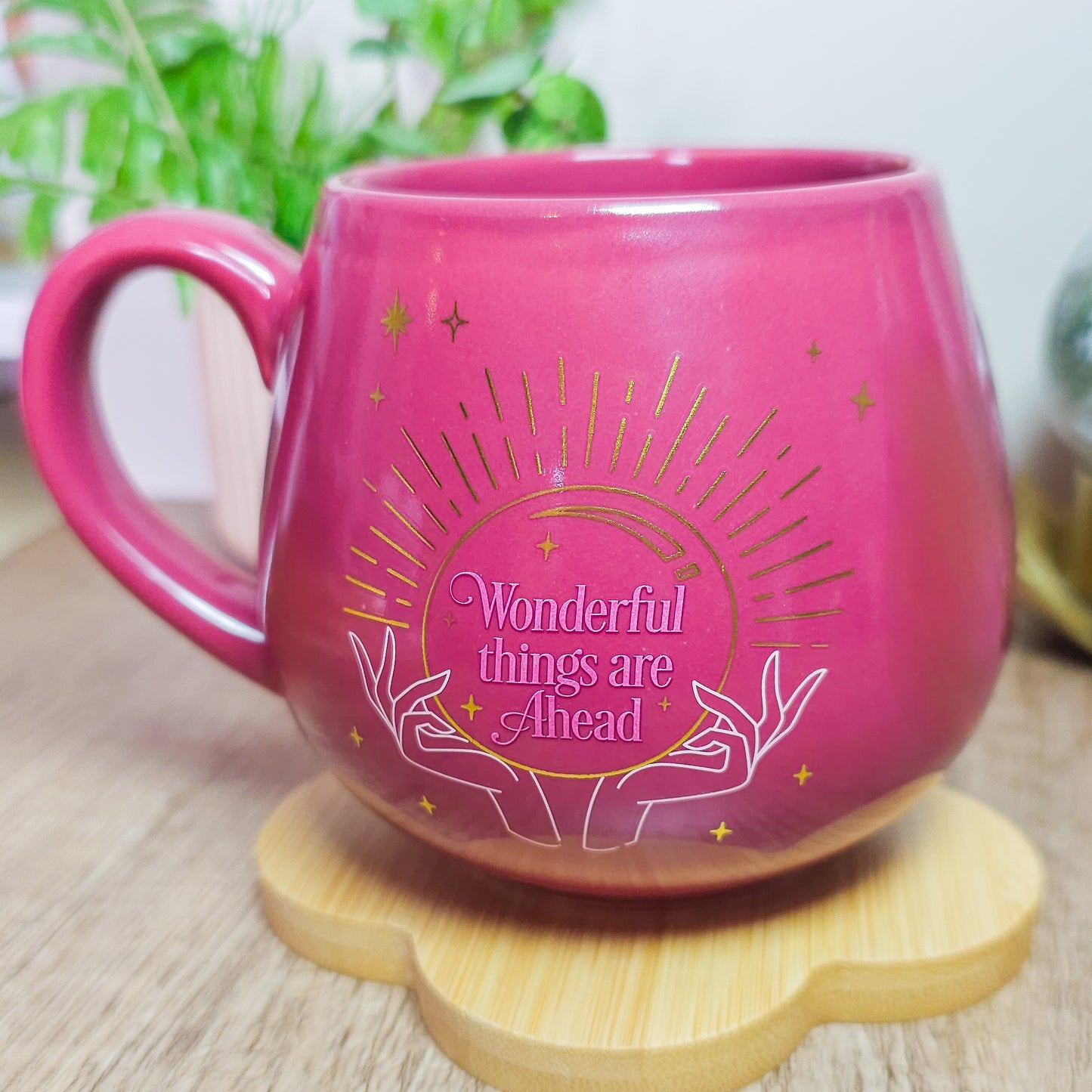 Fortune Teller Colour Changing Mug "Wonderful things are ahead"
