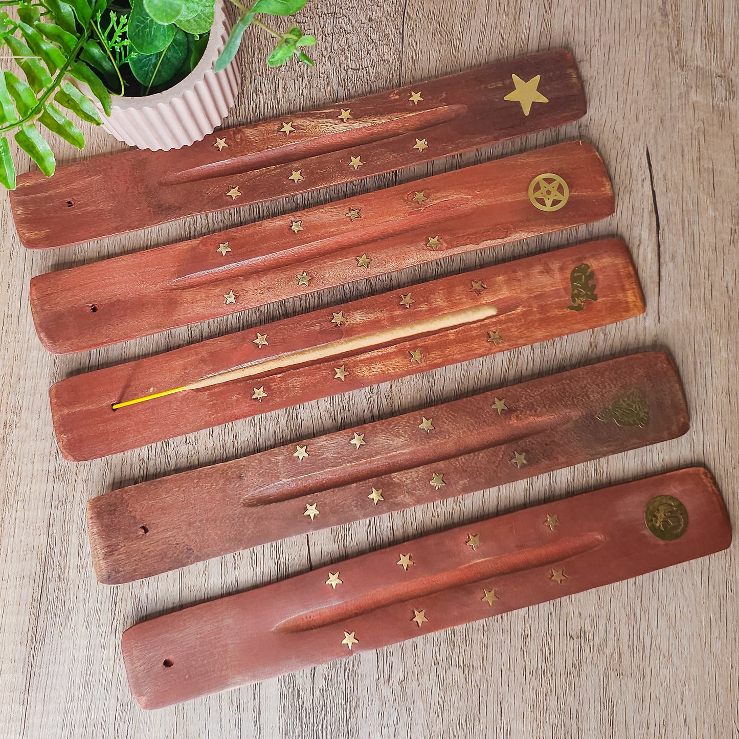 Wooden Incense Stick Holder