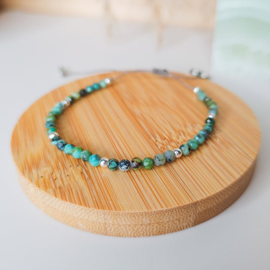 Handmade African Turquoise Jasper Bracelet