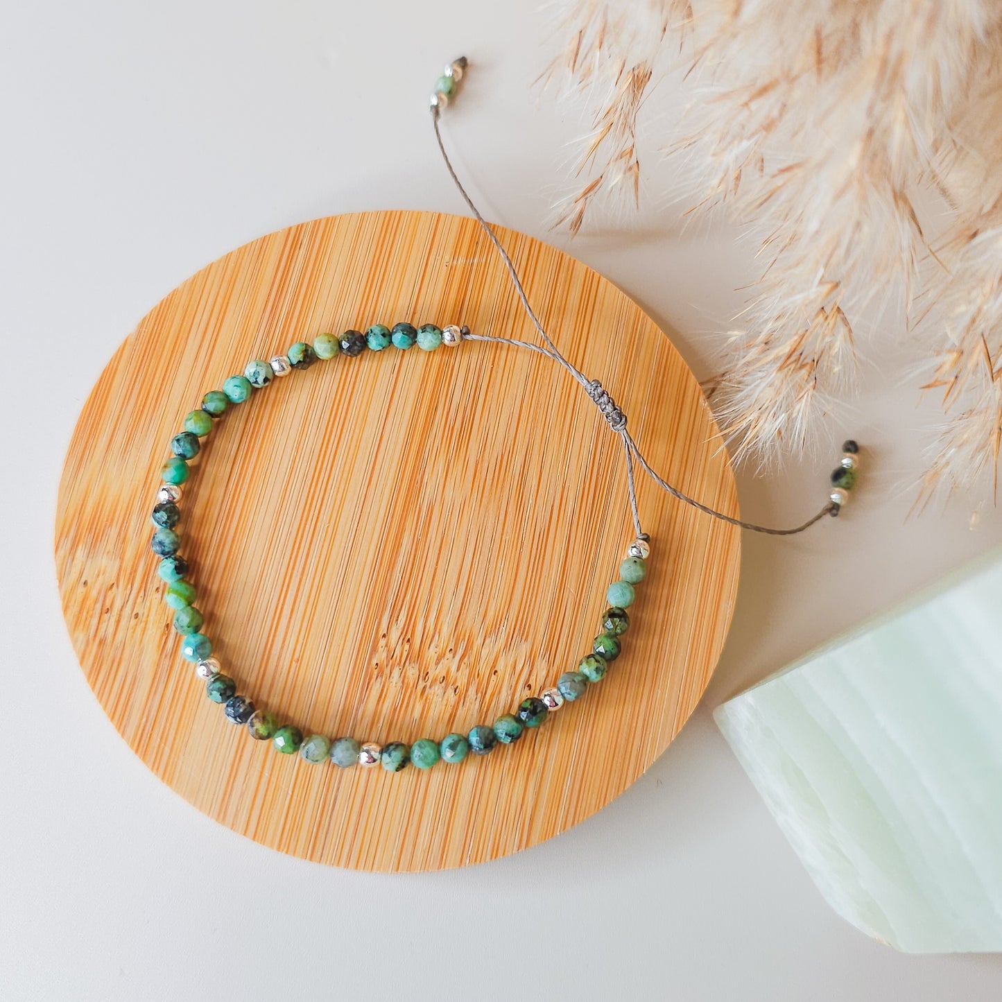 Handmade African Turquoise Jasper Bracelet