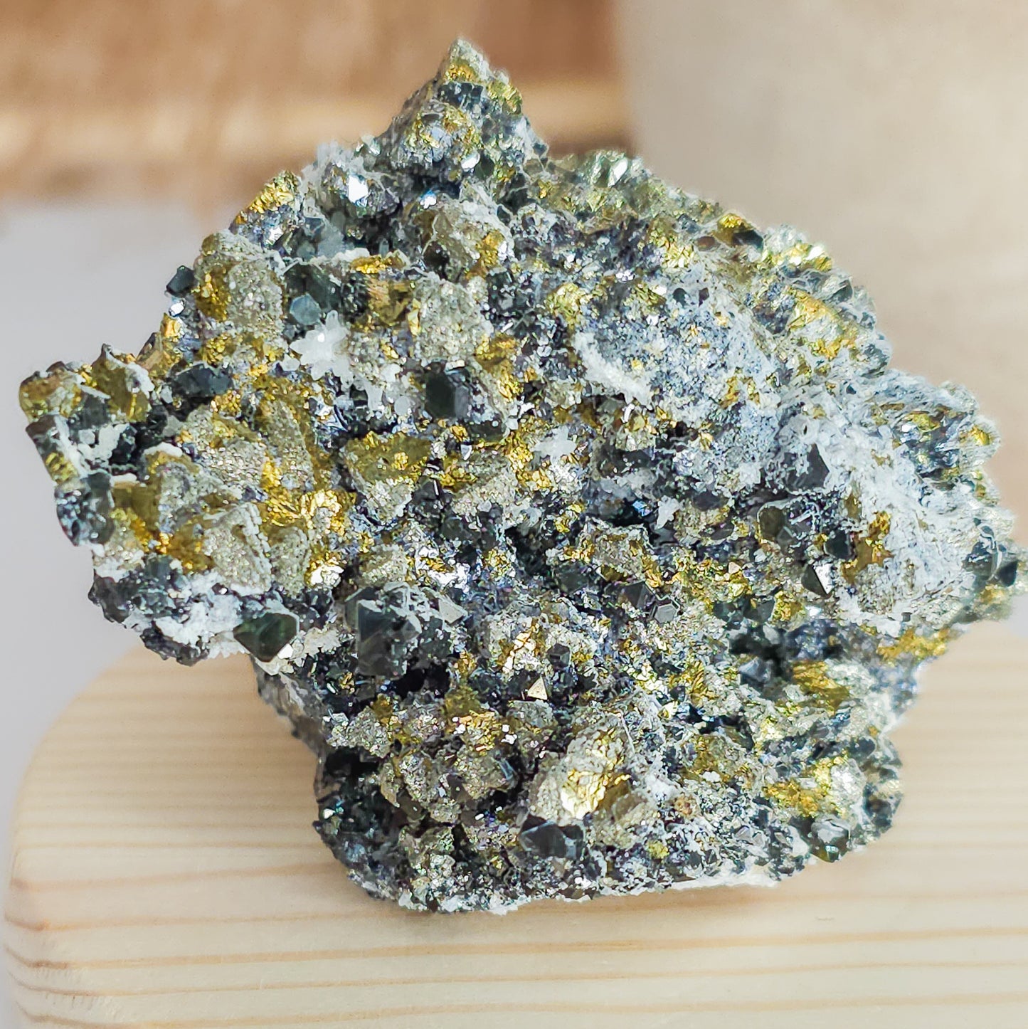 Pyrite, Sphalerite and Quartz Specimen