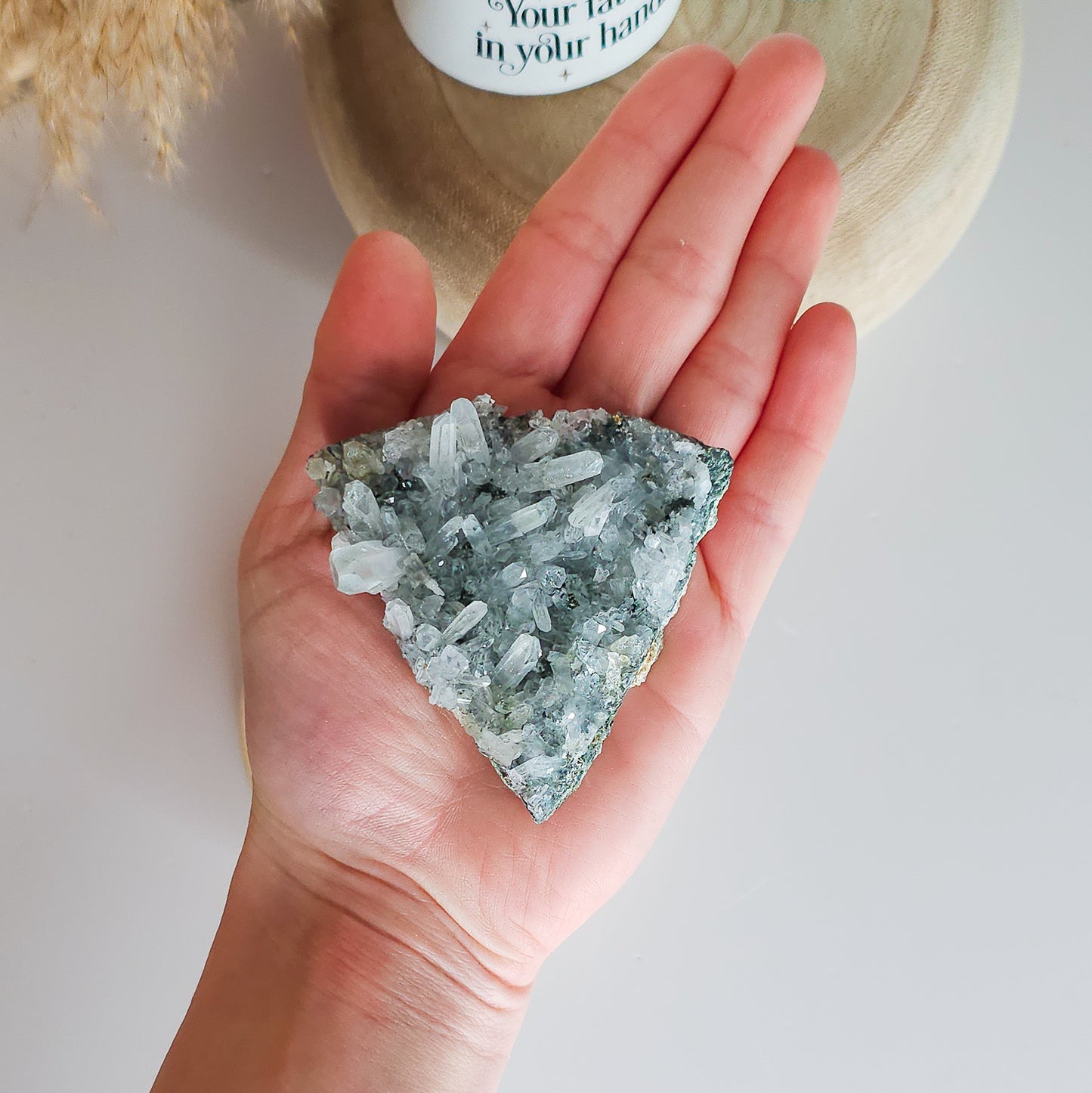 Quartz With Pyrite and Chlorite Specimen