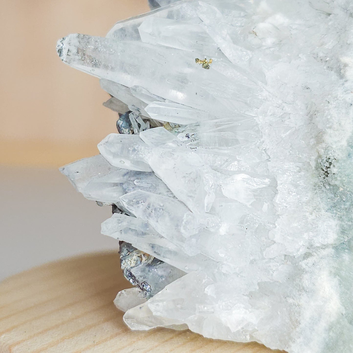 Quartz With Sphalerite Specimen