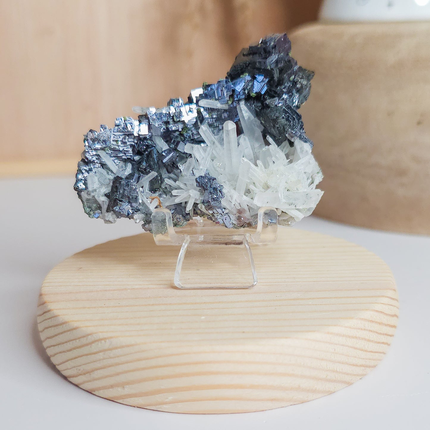 Galena with Quartz specimen