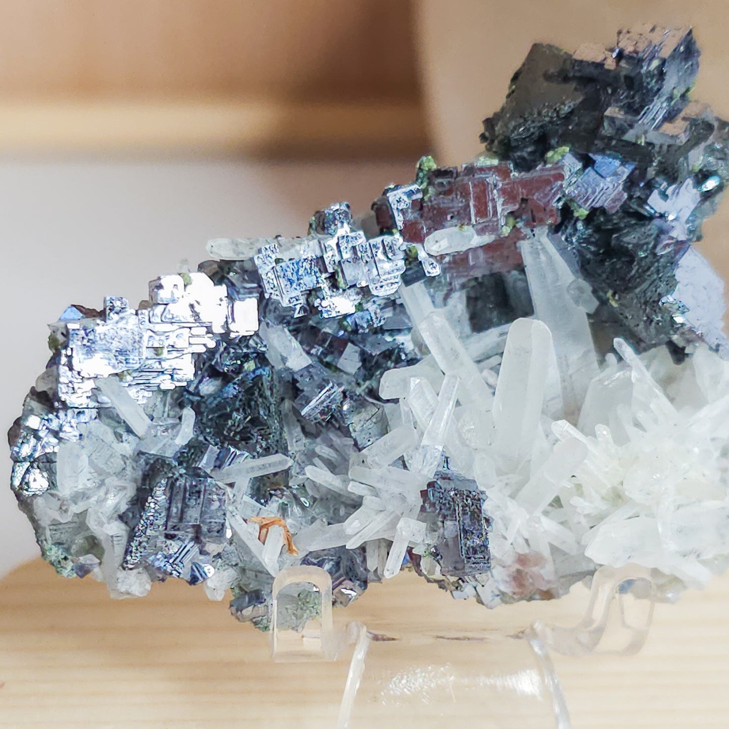 Galena with Quartz specimen