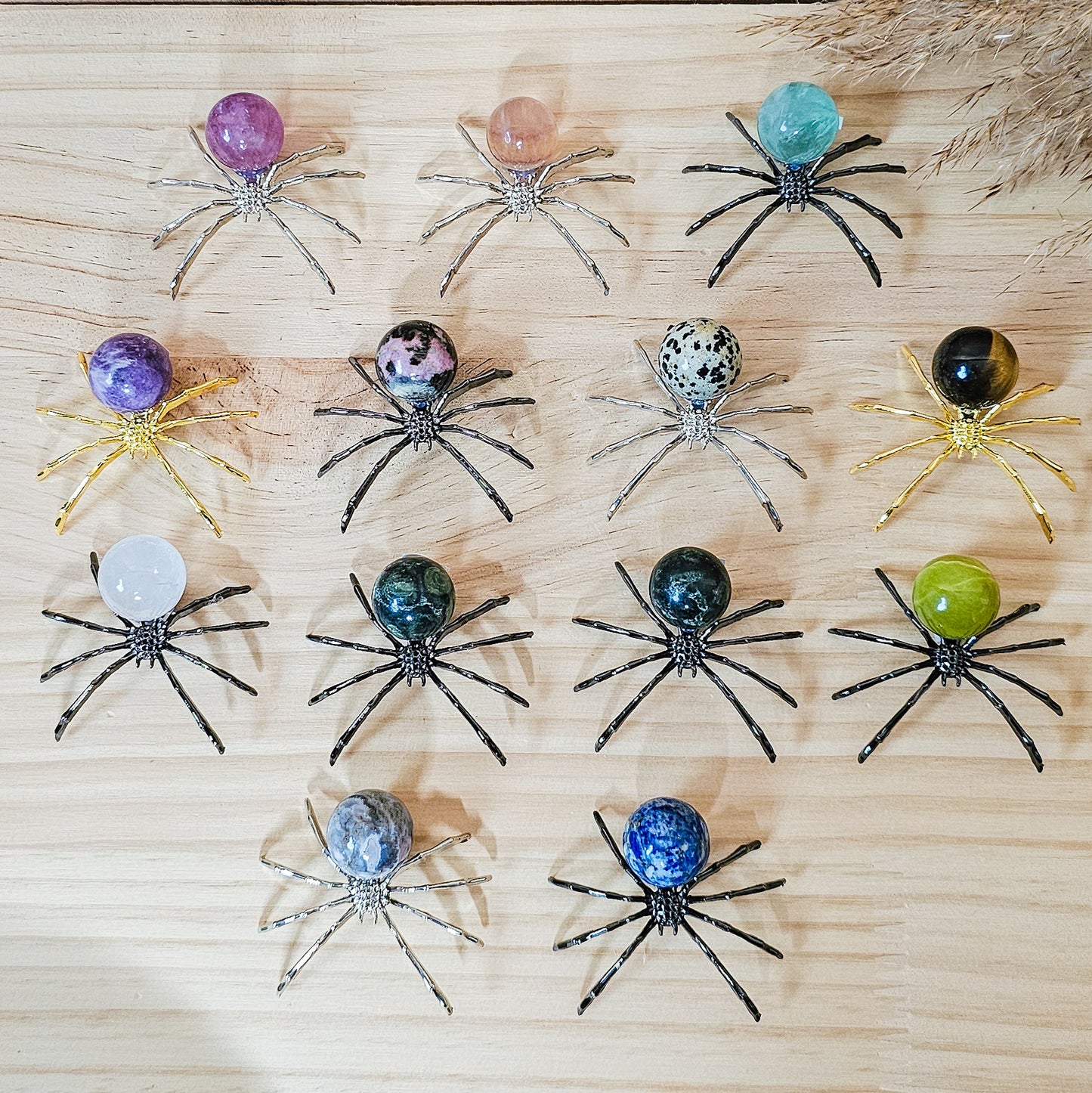 Crystal Spiders