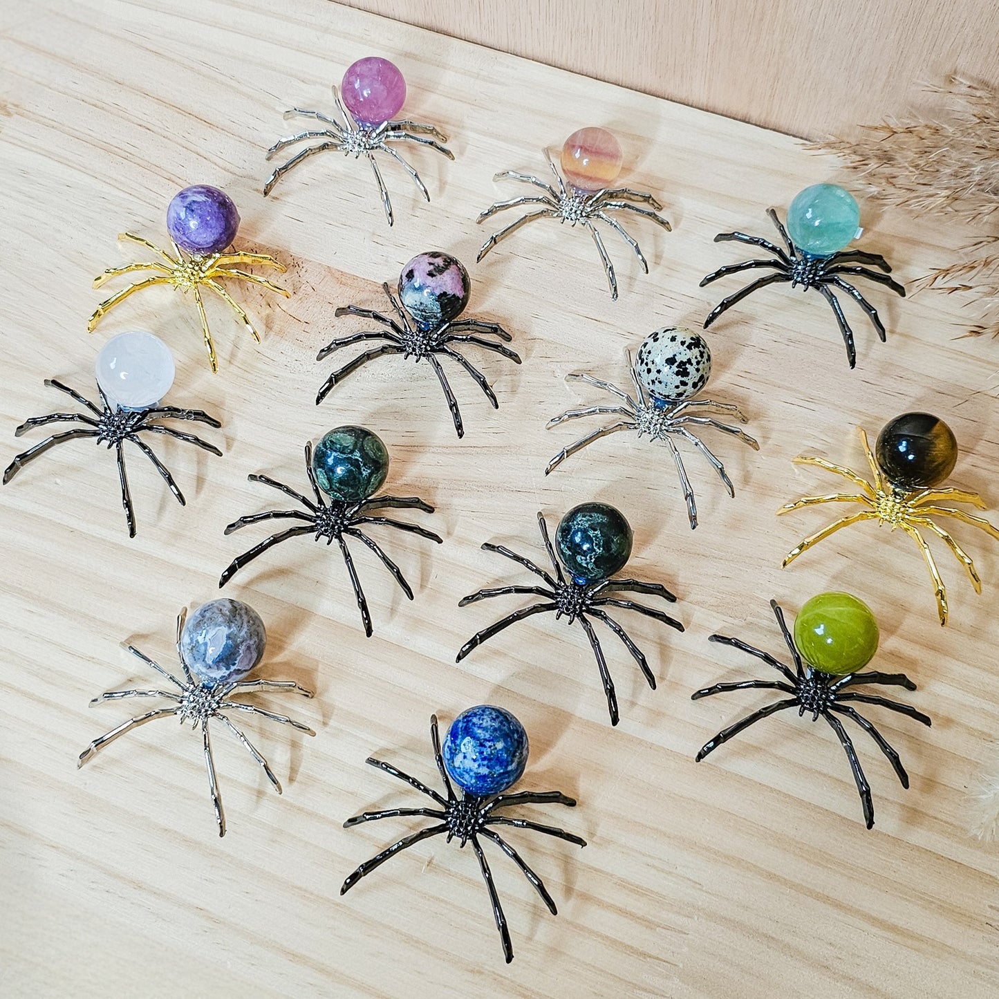 Crystal Spiders