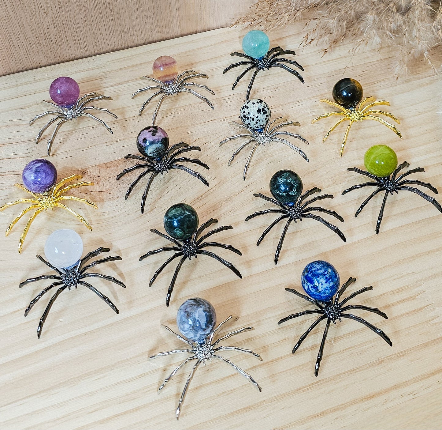 Crystal Spiders