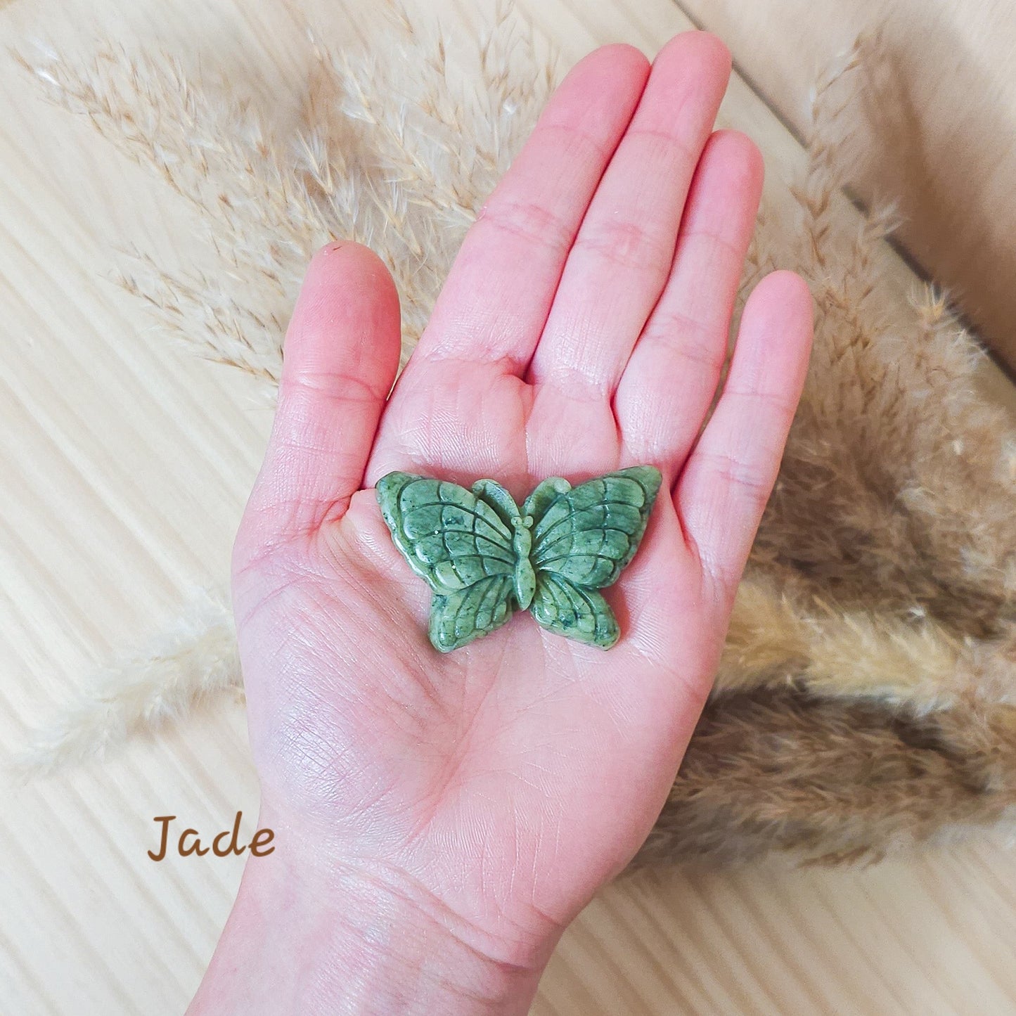 Crystal Butterfly Carvings