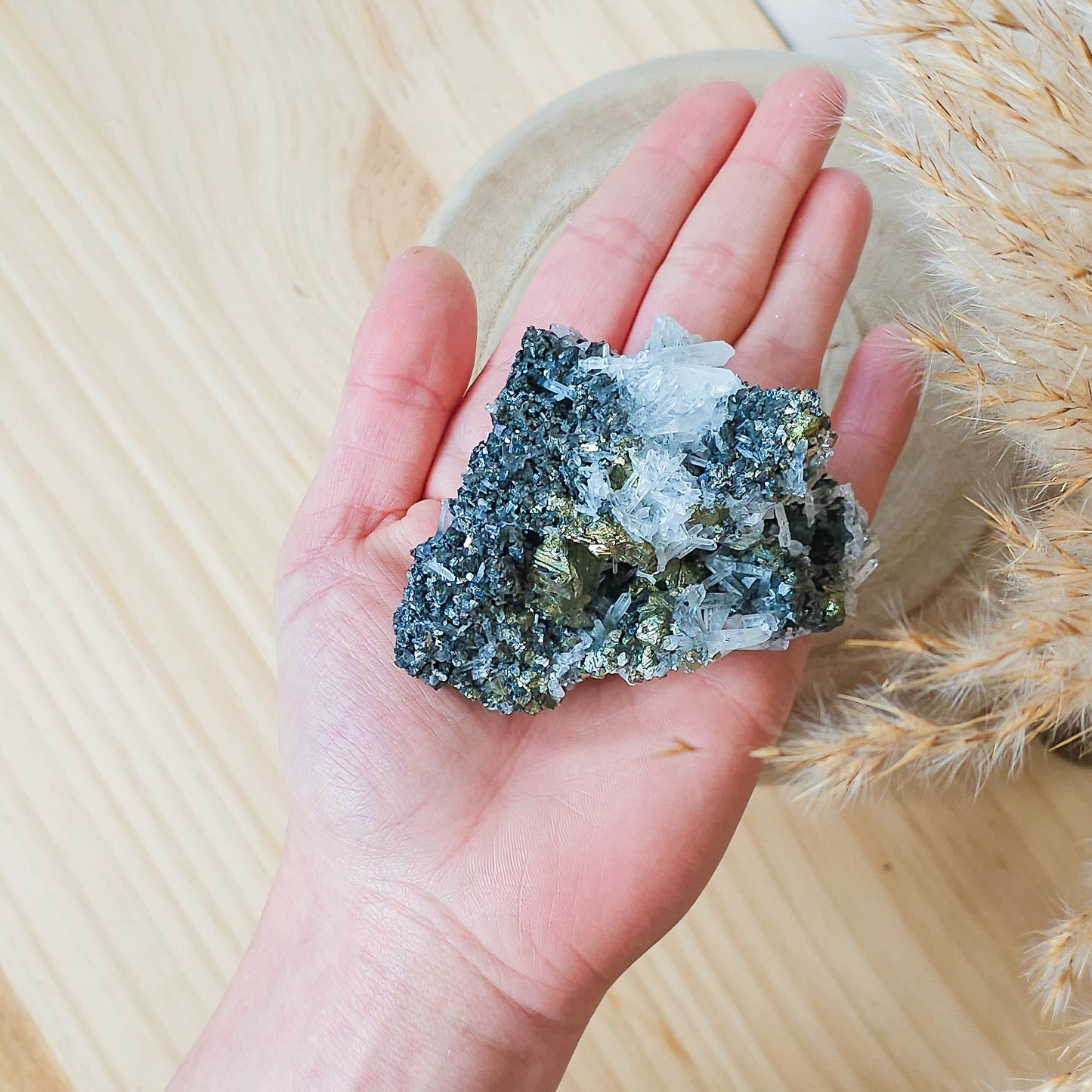 Quartz, Pyrite and Sphalerite Specimen