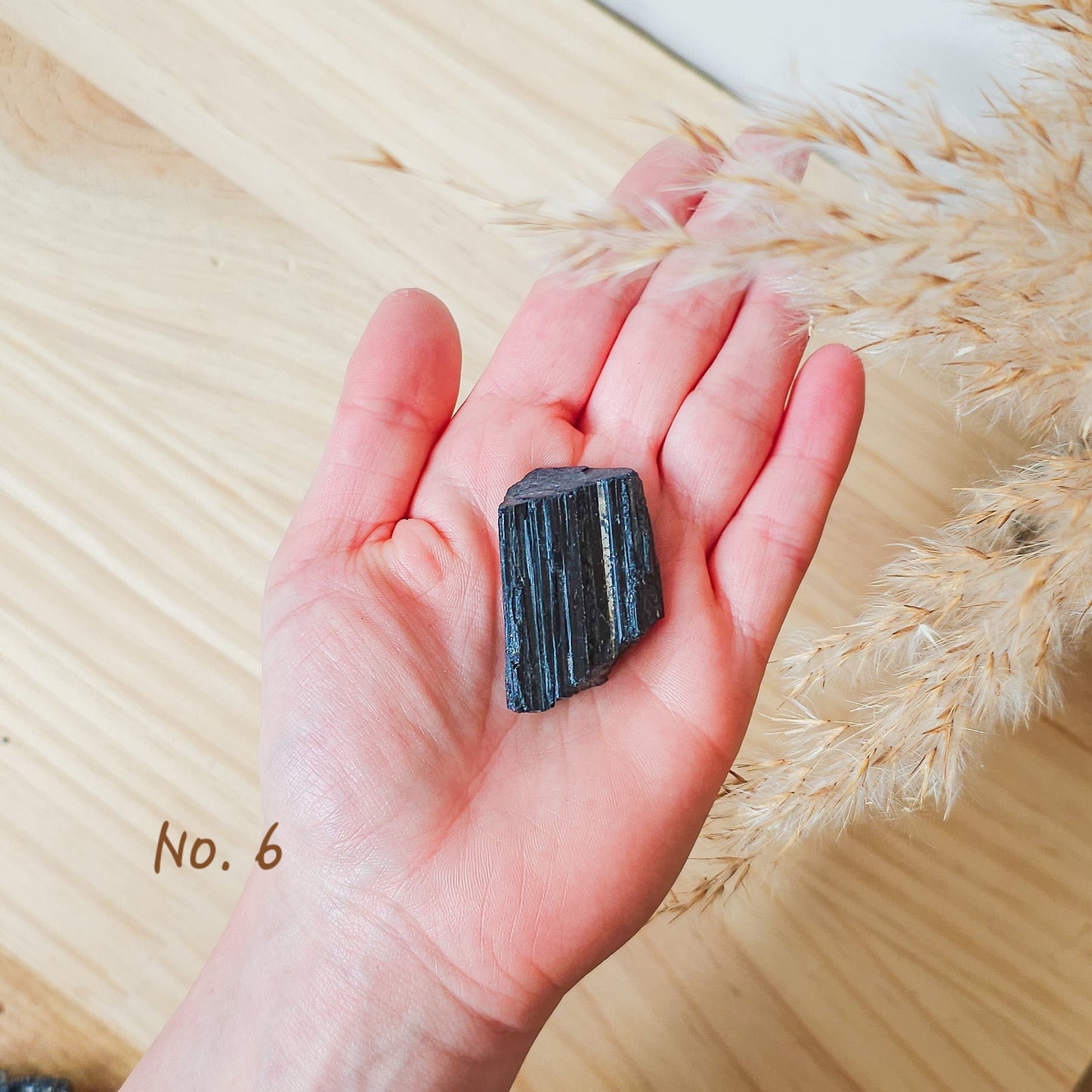 Black Tourmaline Raw Stone